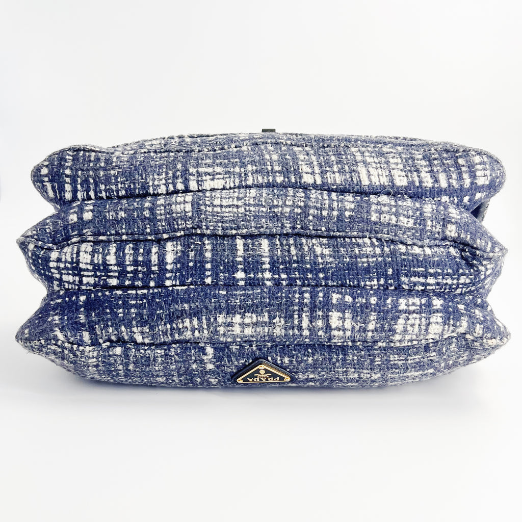 Tela Flap Bag Tweed Medium twins