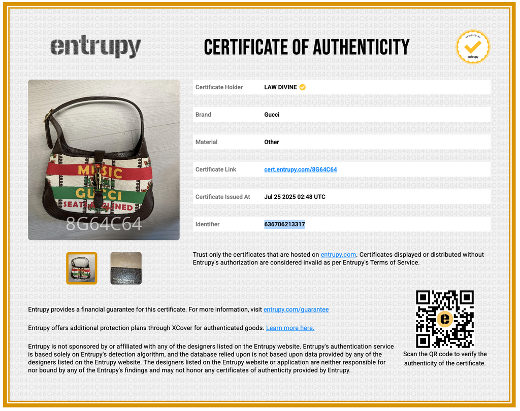 Brown Small Canvas 100 Centennial Music Jackie 1961 Crossbody