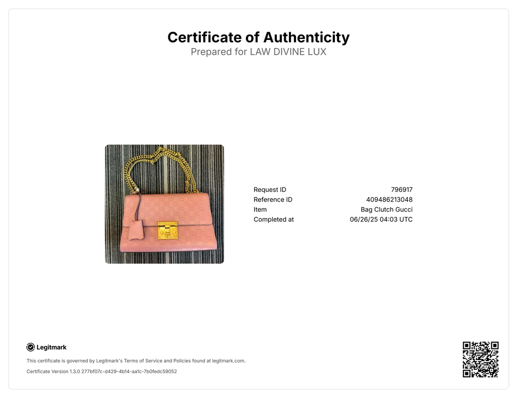 Guccissima Signature Medium Padlock Shoulder Bag