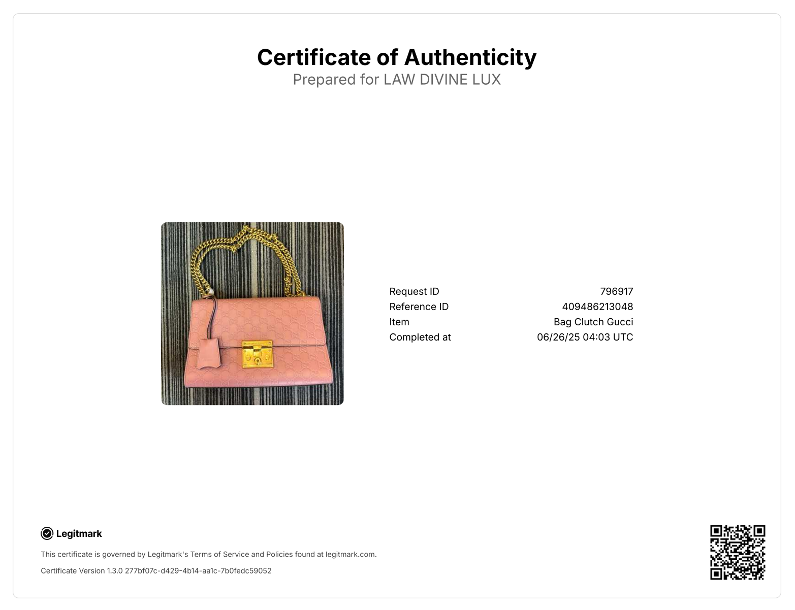 Guccissima Signature Medium Padlock Shoulder Bag