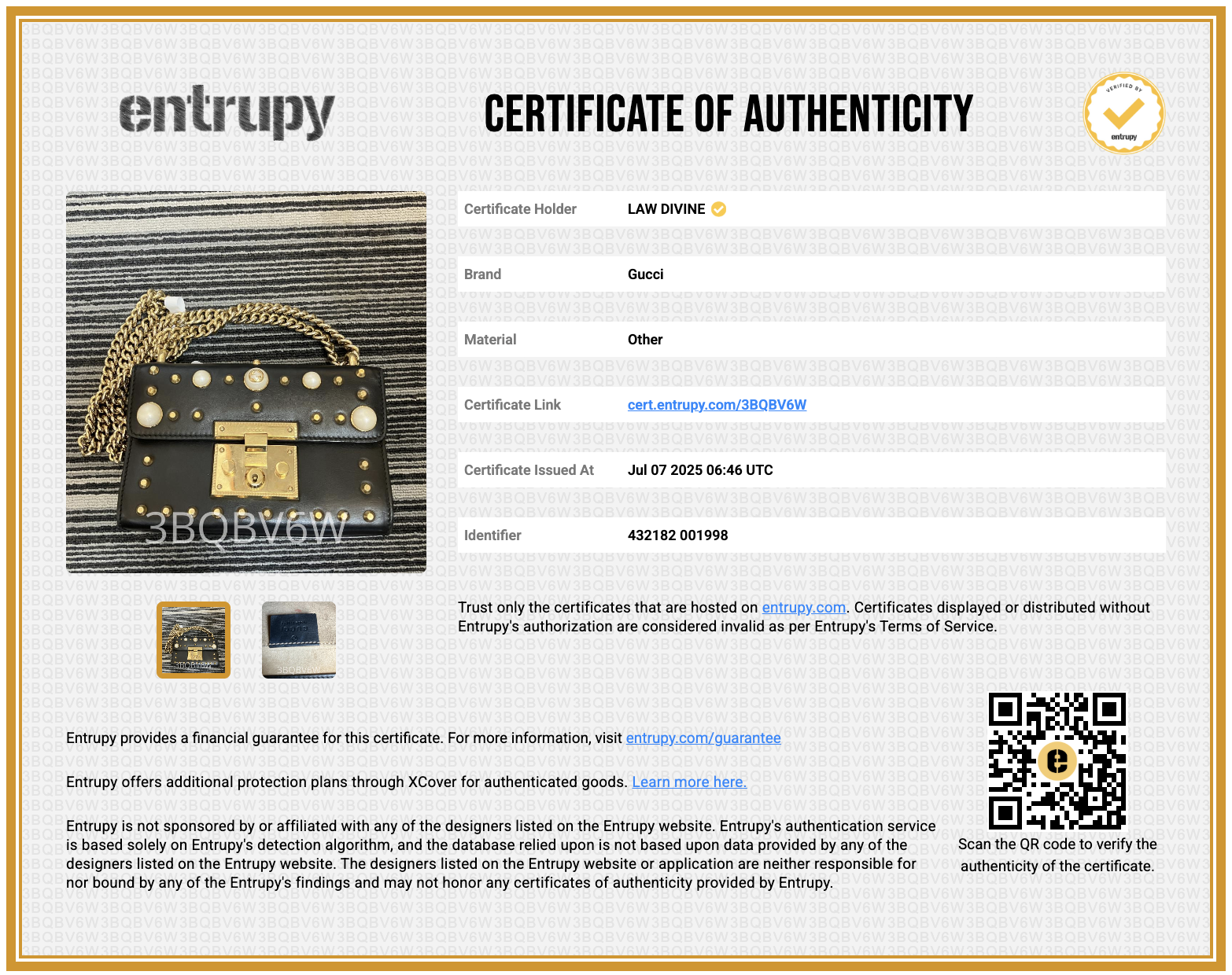 Black Small Pearl Studded Leather Padlock Crossbody