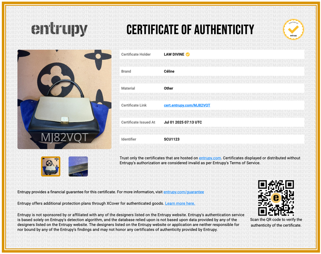 Calfskin Suede Medium Tri-Color Trapeze Sand