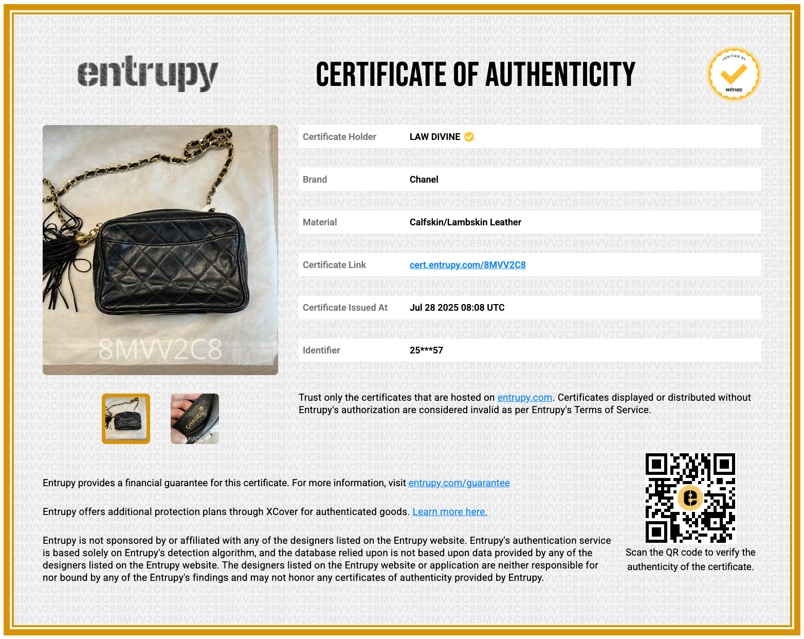 1992 CC diamond-quilted shoulder bag