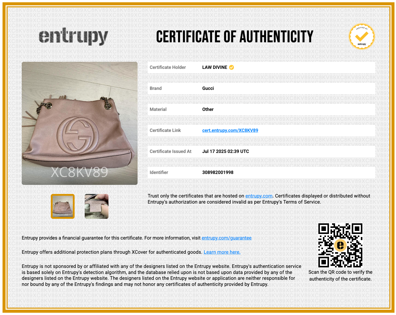 Cellarius Calfskin Medium Soho Chain Shoulder Bag Dark Cipria