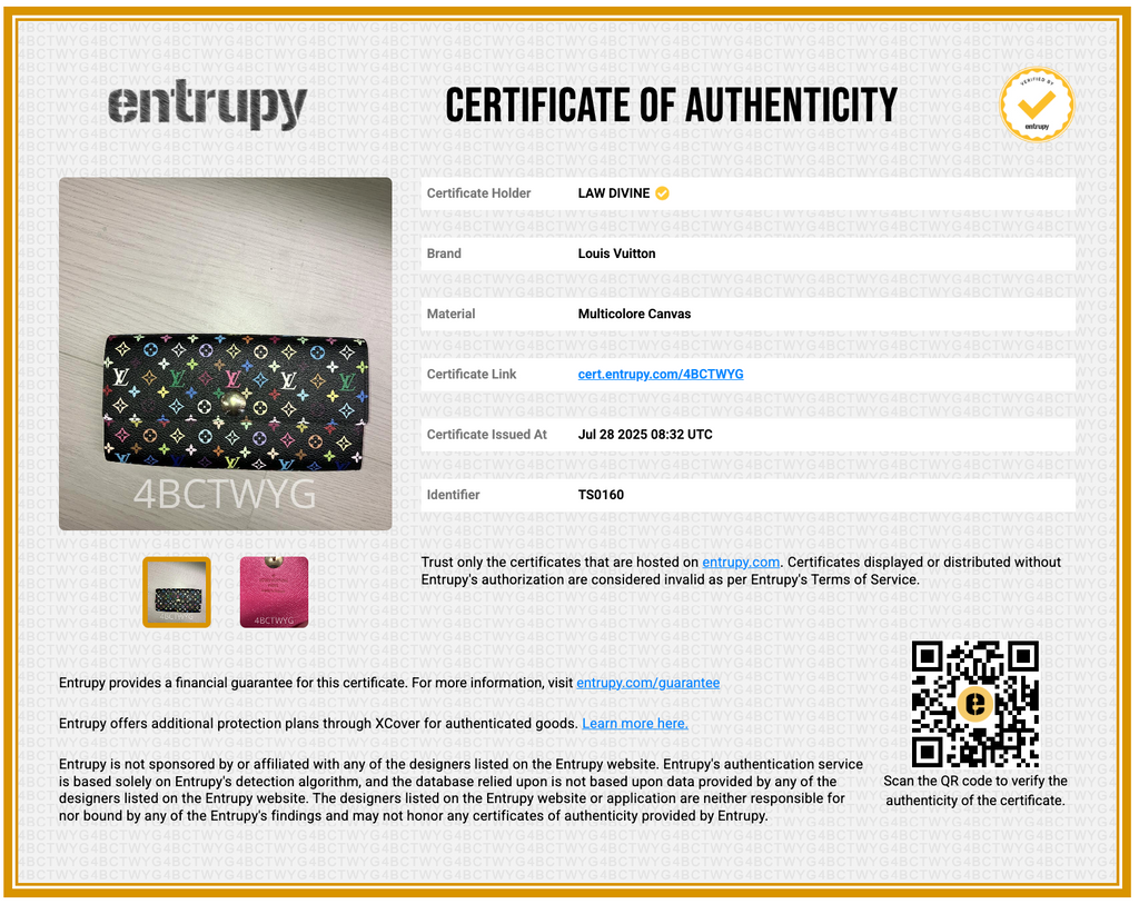 Monogram Multicolor Sarah Wallet Black