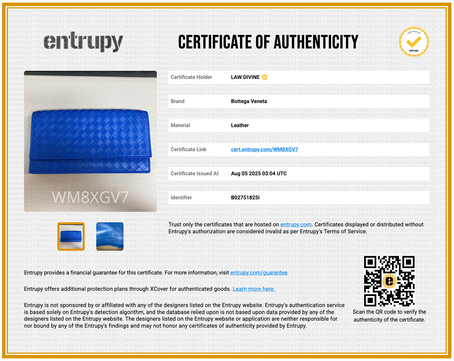 Intrecciato Leather Continental Wallet