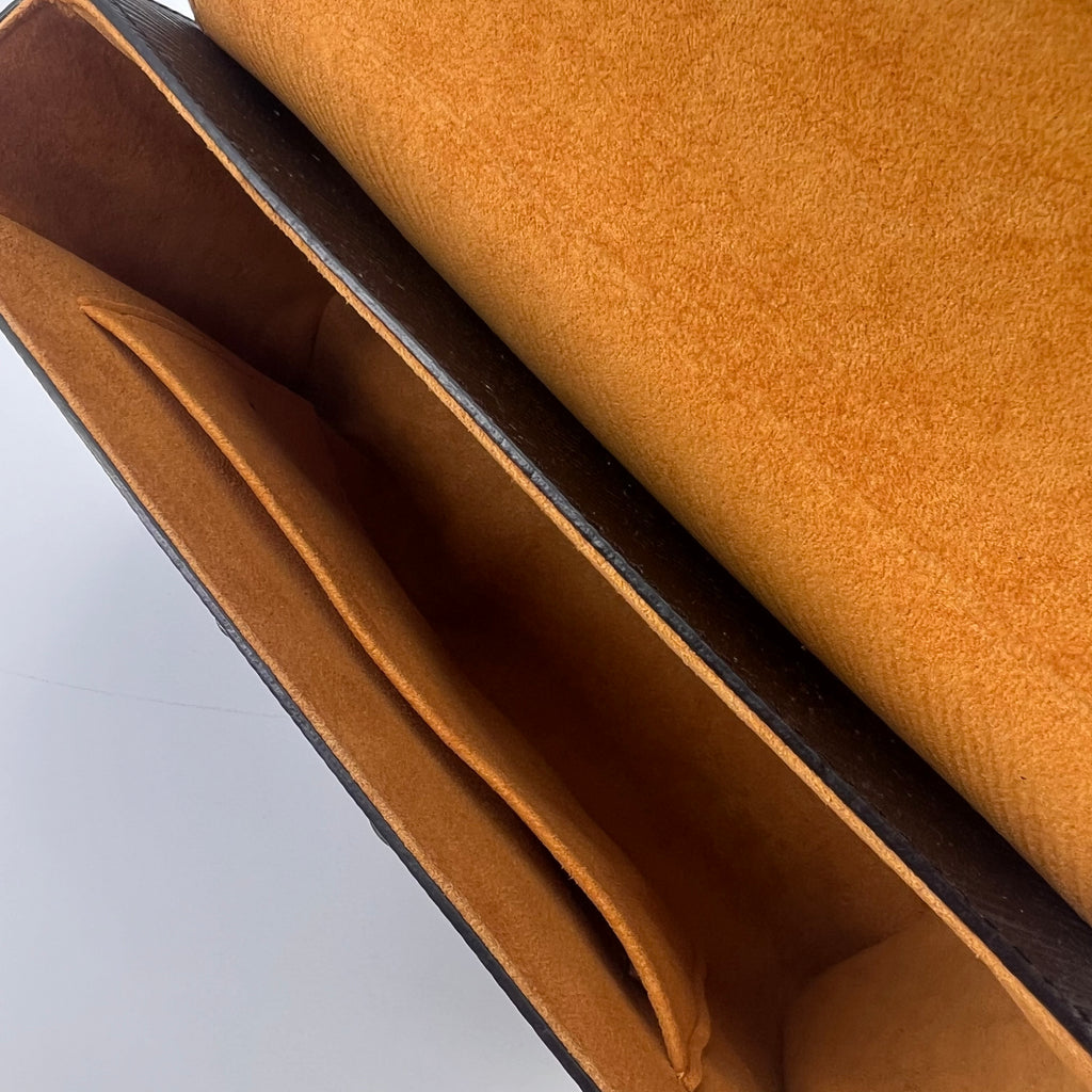 Braided Handle Twist Bag Epi Leather MM Twins