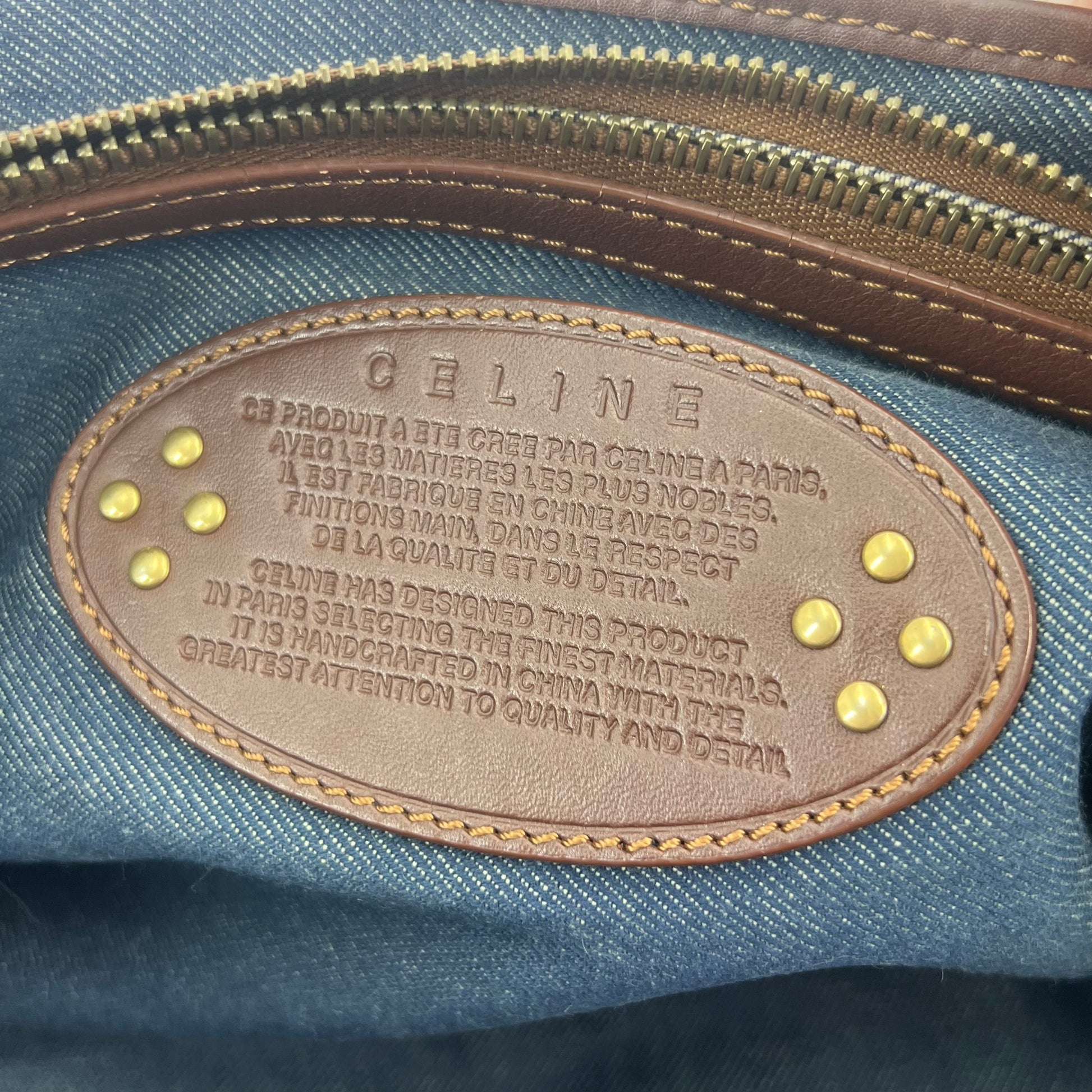 Macadam Denim Boogie Handbag Twins