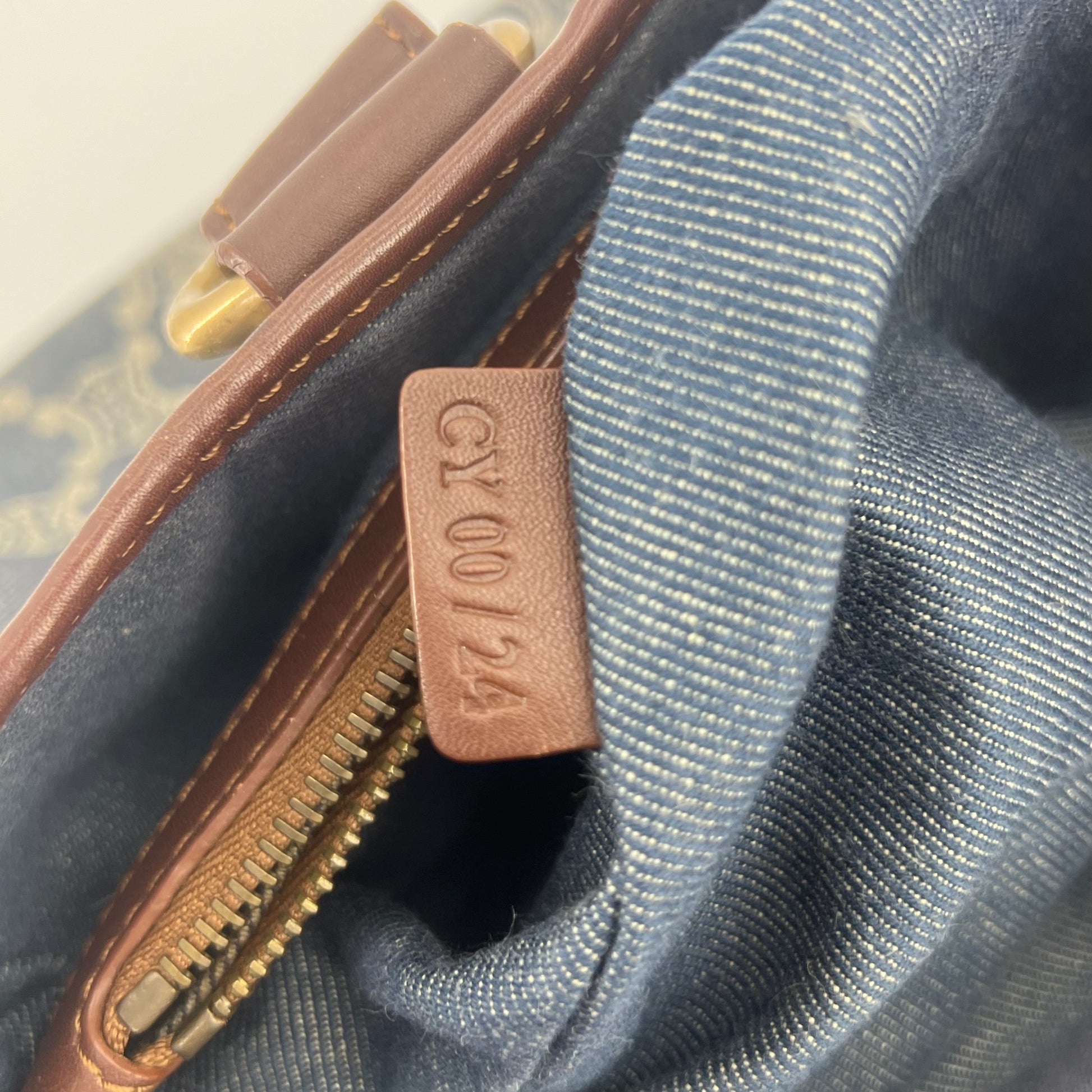 Macadam Denim Boogie Handbag Twins