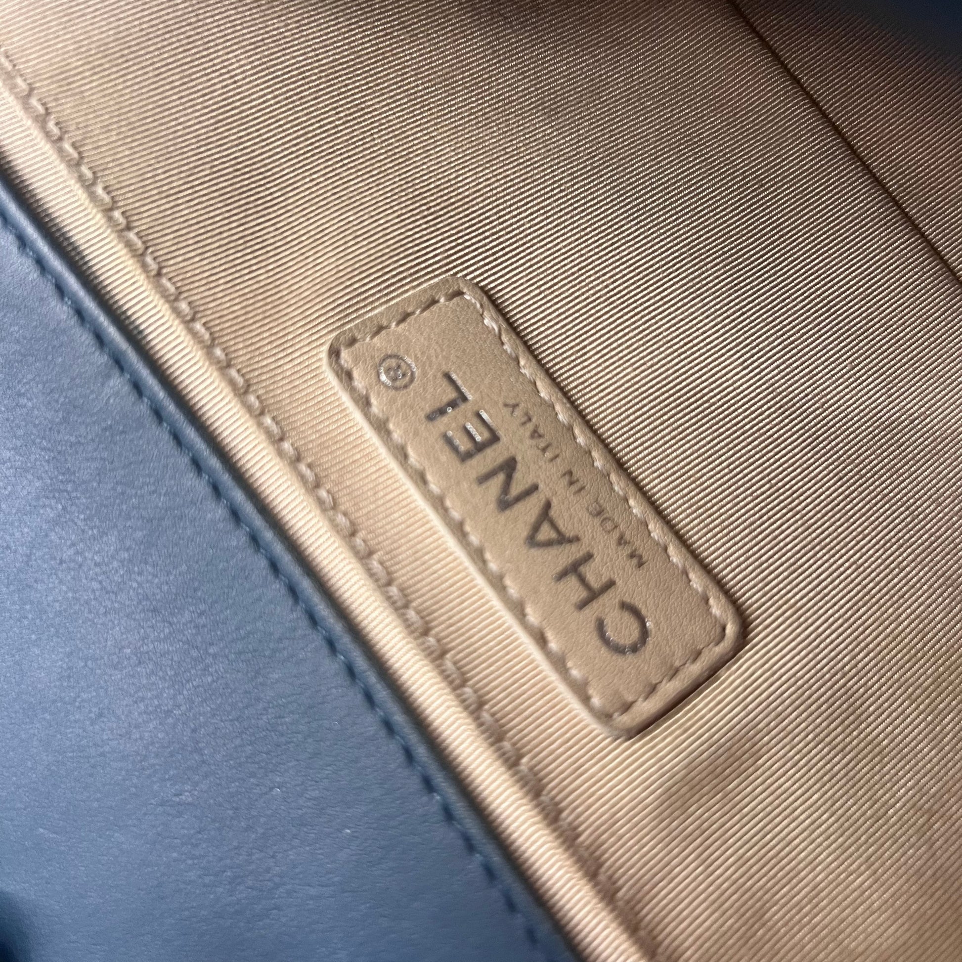 Perforated Medium Boy Bag twins