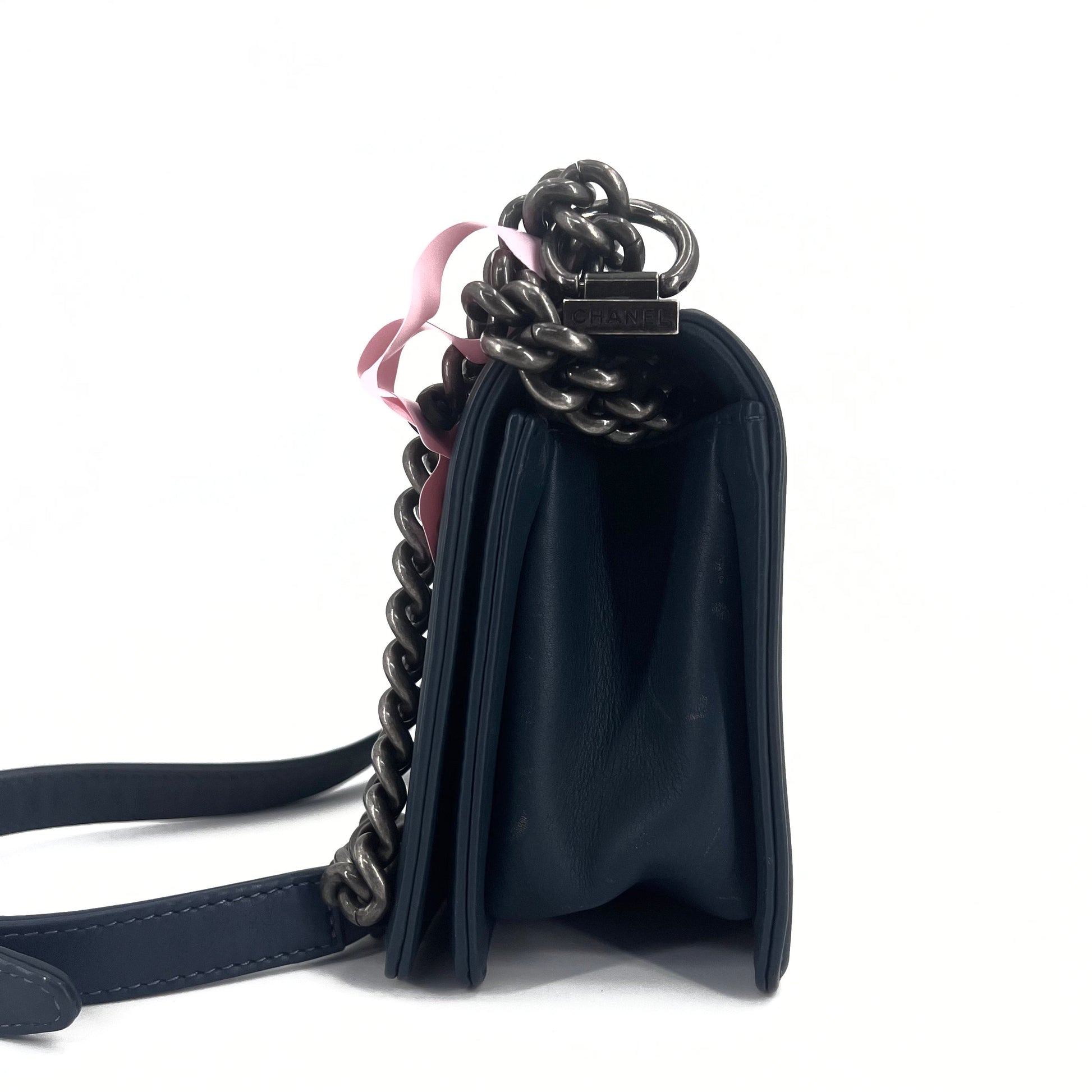 Perforated Medium Boy Bag twins