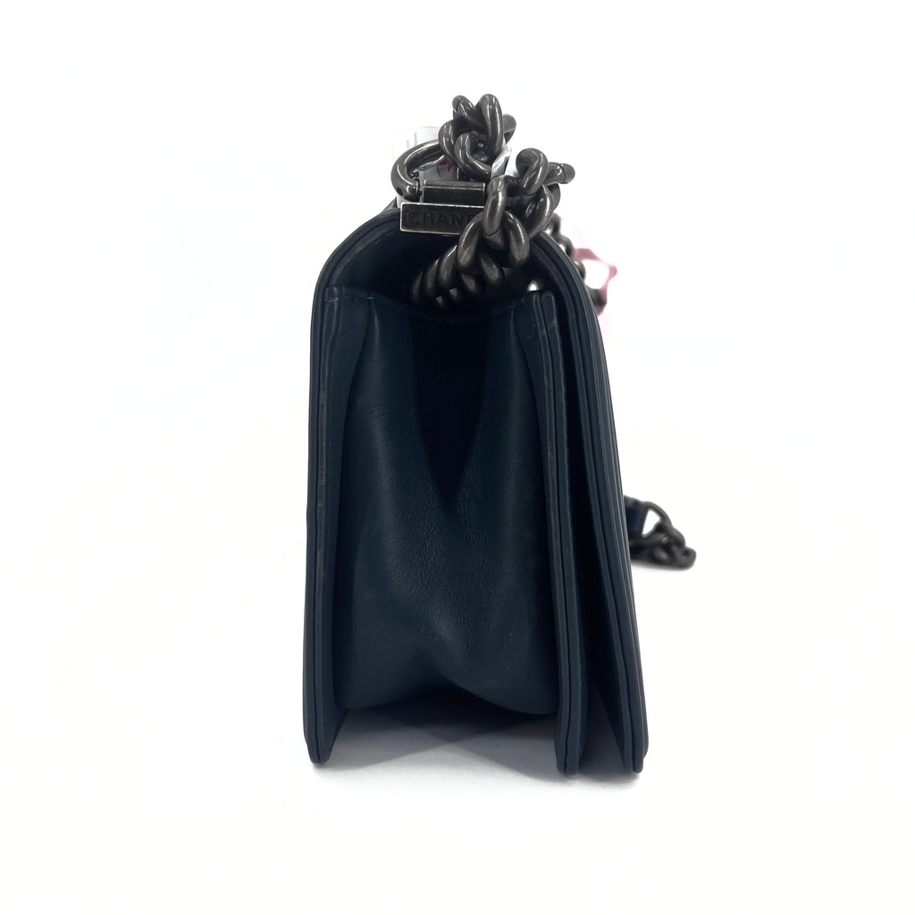 Perforated Medium Boy Bag twins