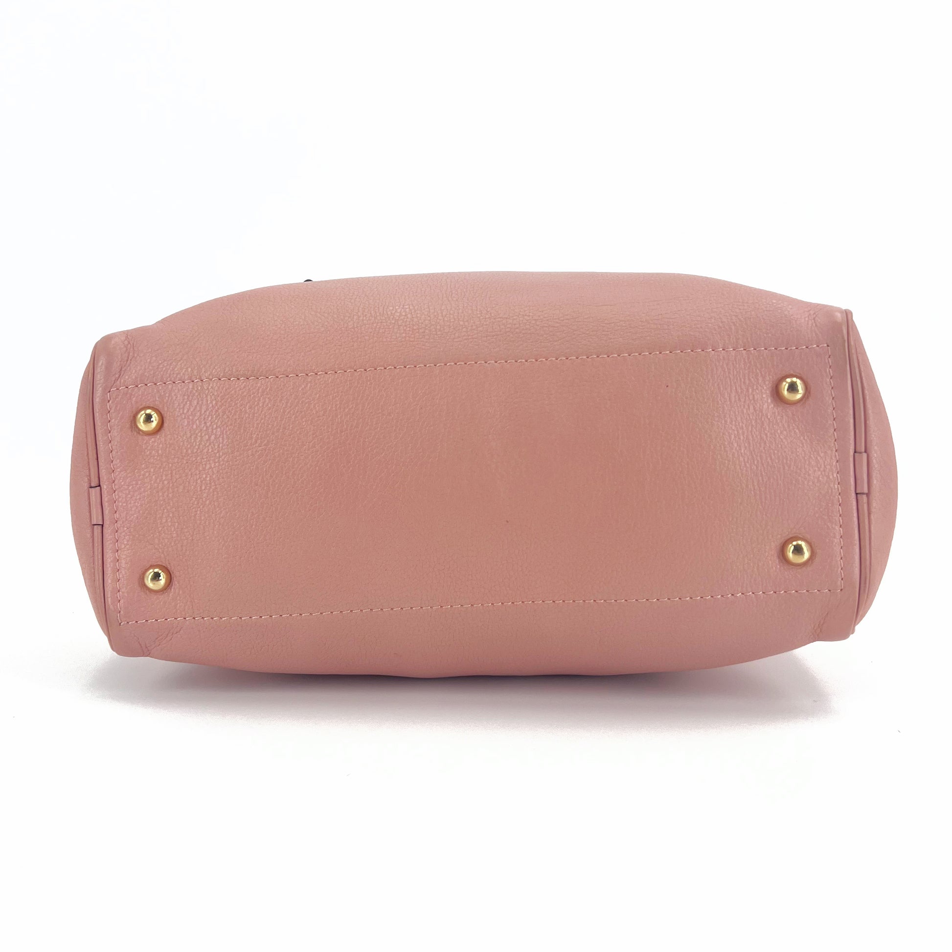Amazona Leather Top Handle Bag twins