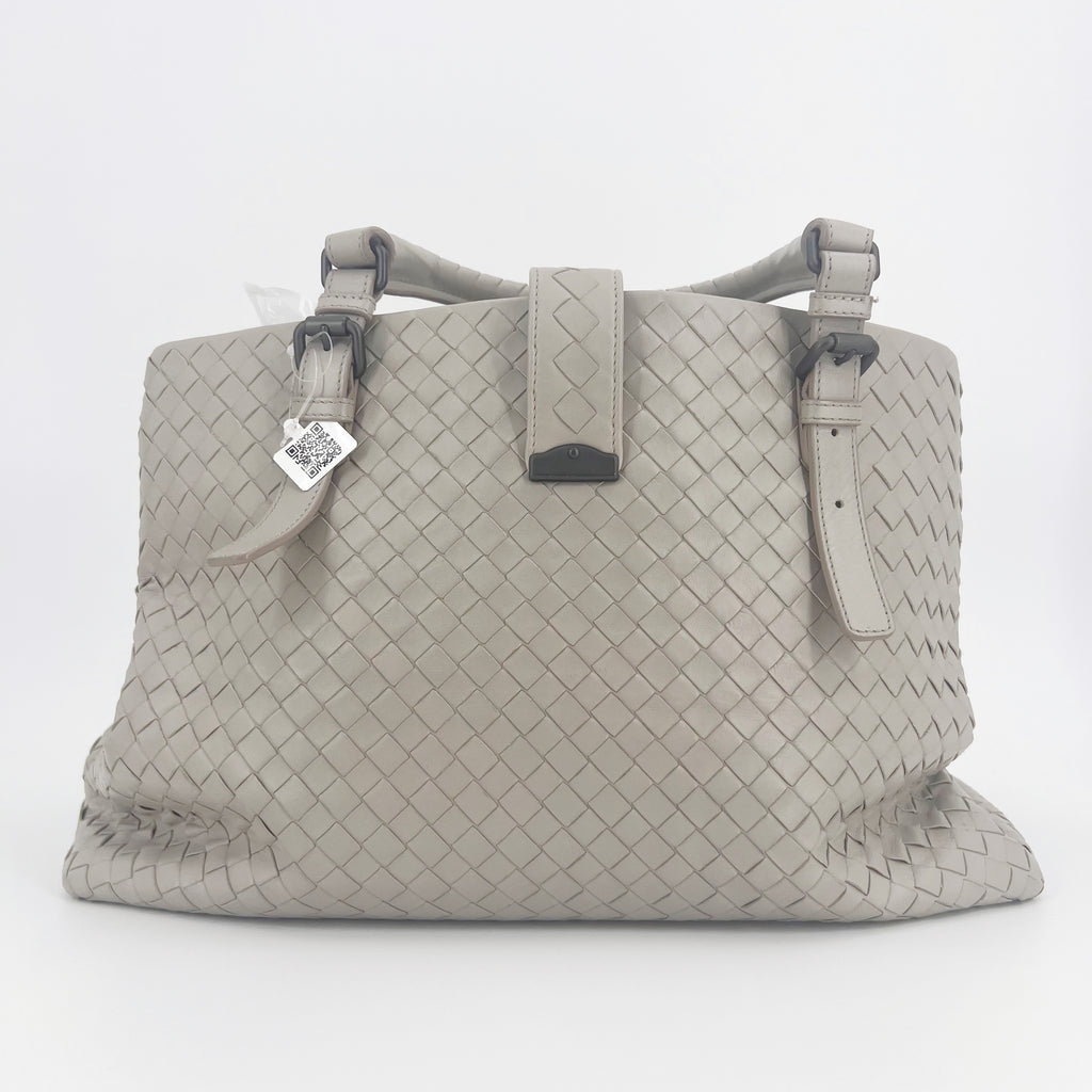 Bottega Veneta Intrecciato Roma Bag Intrecciato Nappa twins