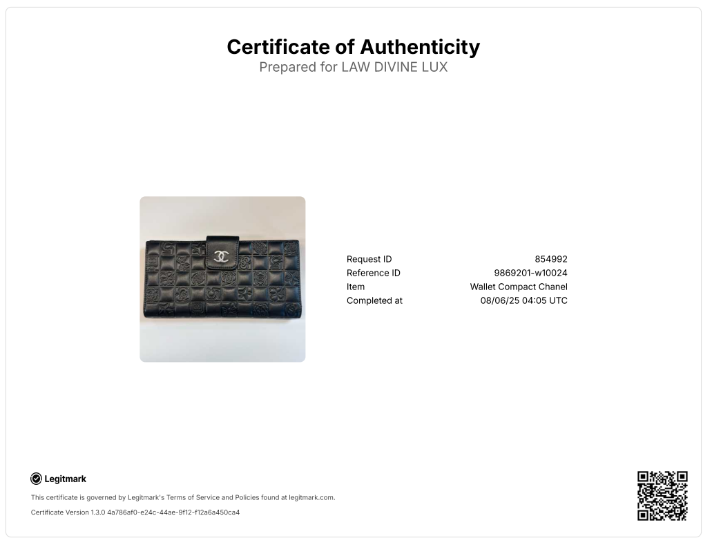 Lambskin Precious Symbols Wallet