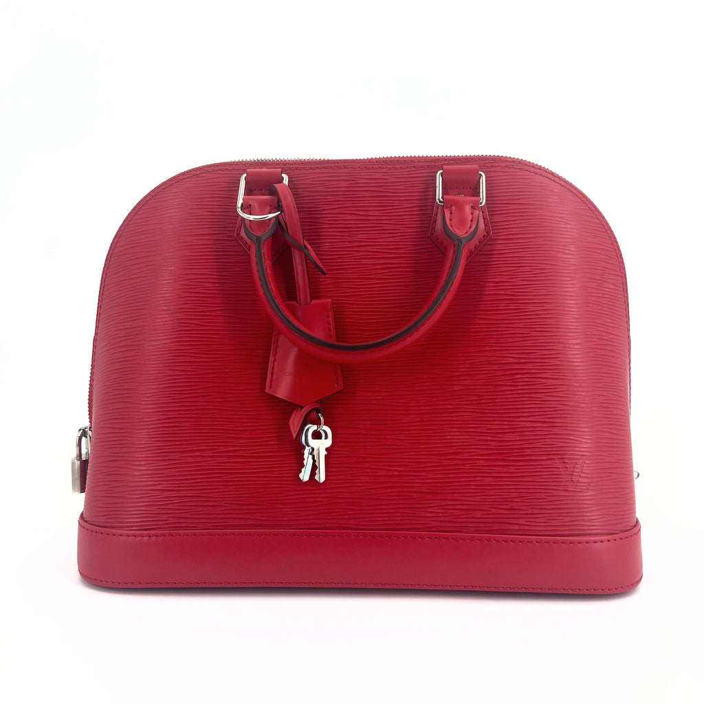 Alma Handbag Epi Leather PM twins