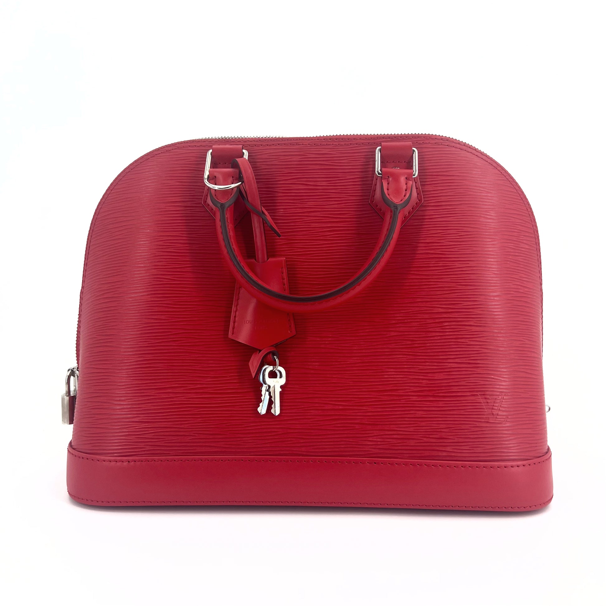 Alma Handbag Epi Leather PM twins