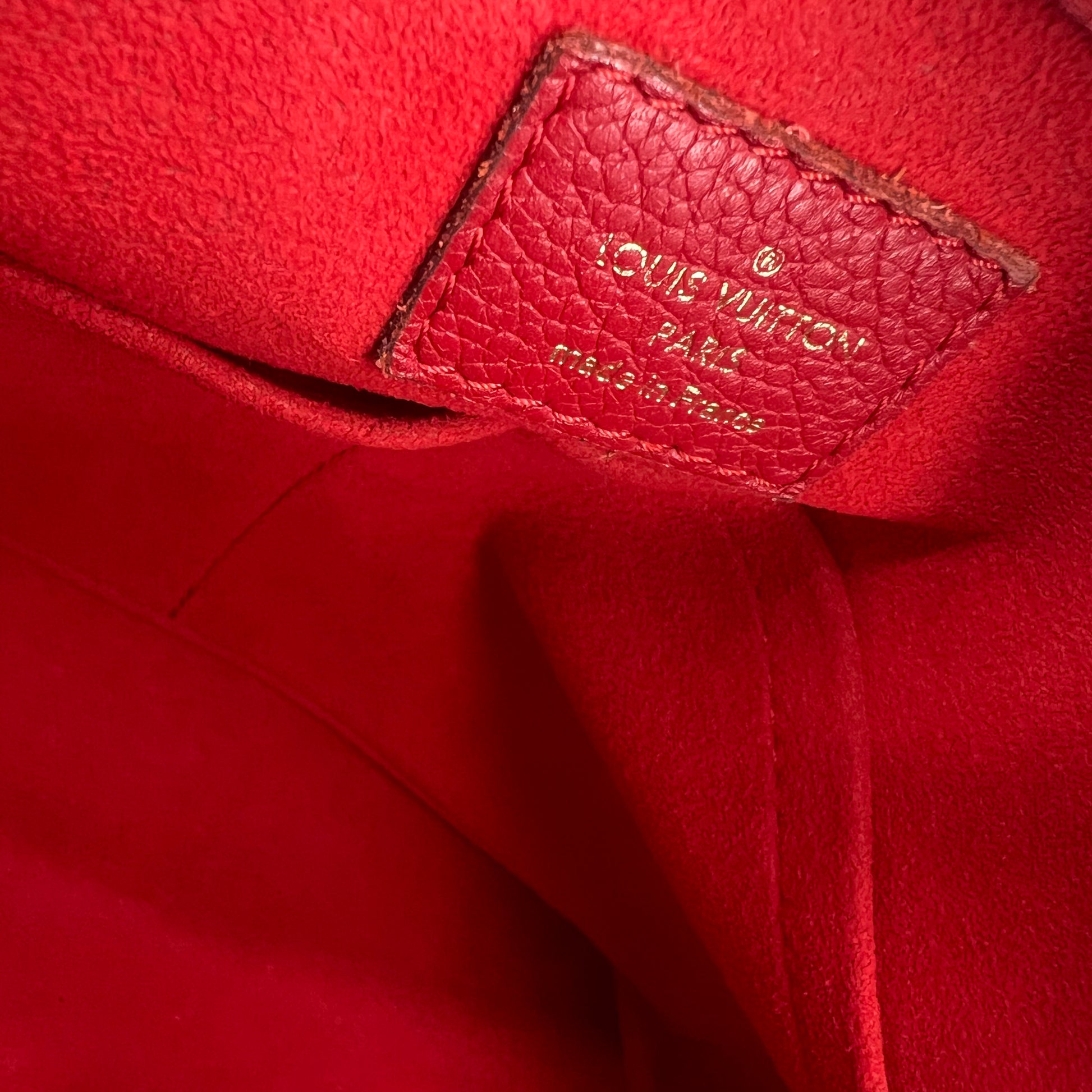 Louis Vuitton Pallas Shopper Monogram Canvas and Calfskin twins