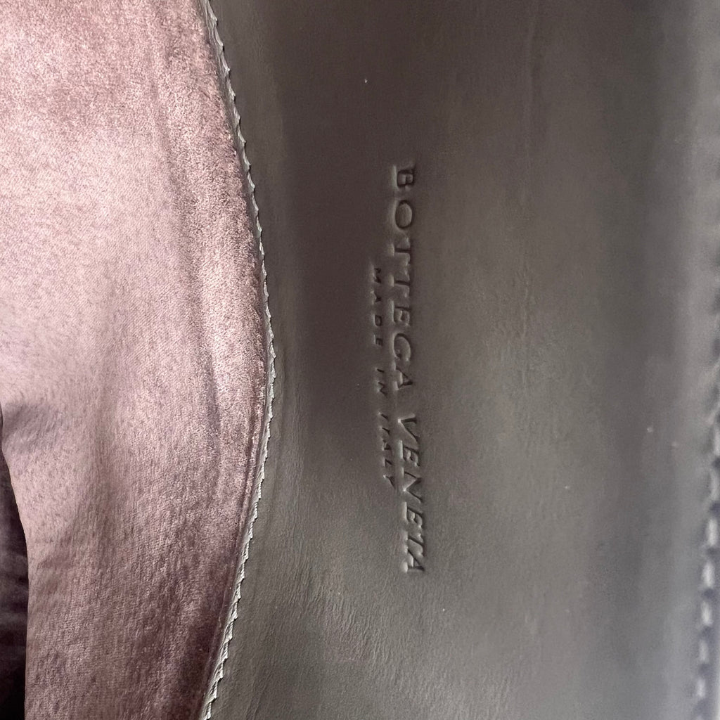 Leather Intrecciato Roma Tote Shadow twins