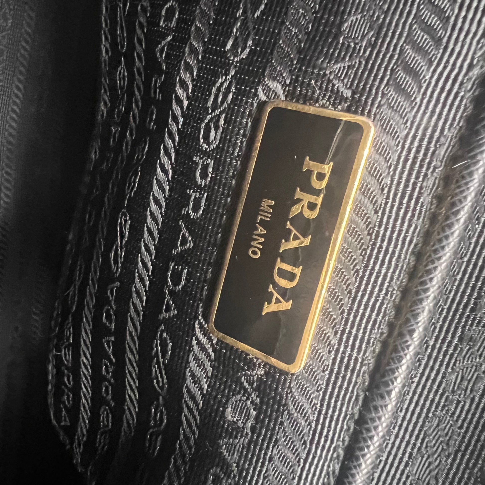 Saffiano Lux Extra Large Tote Black twins