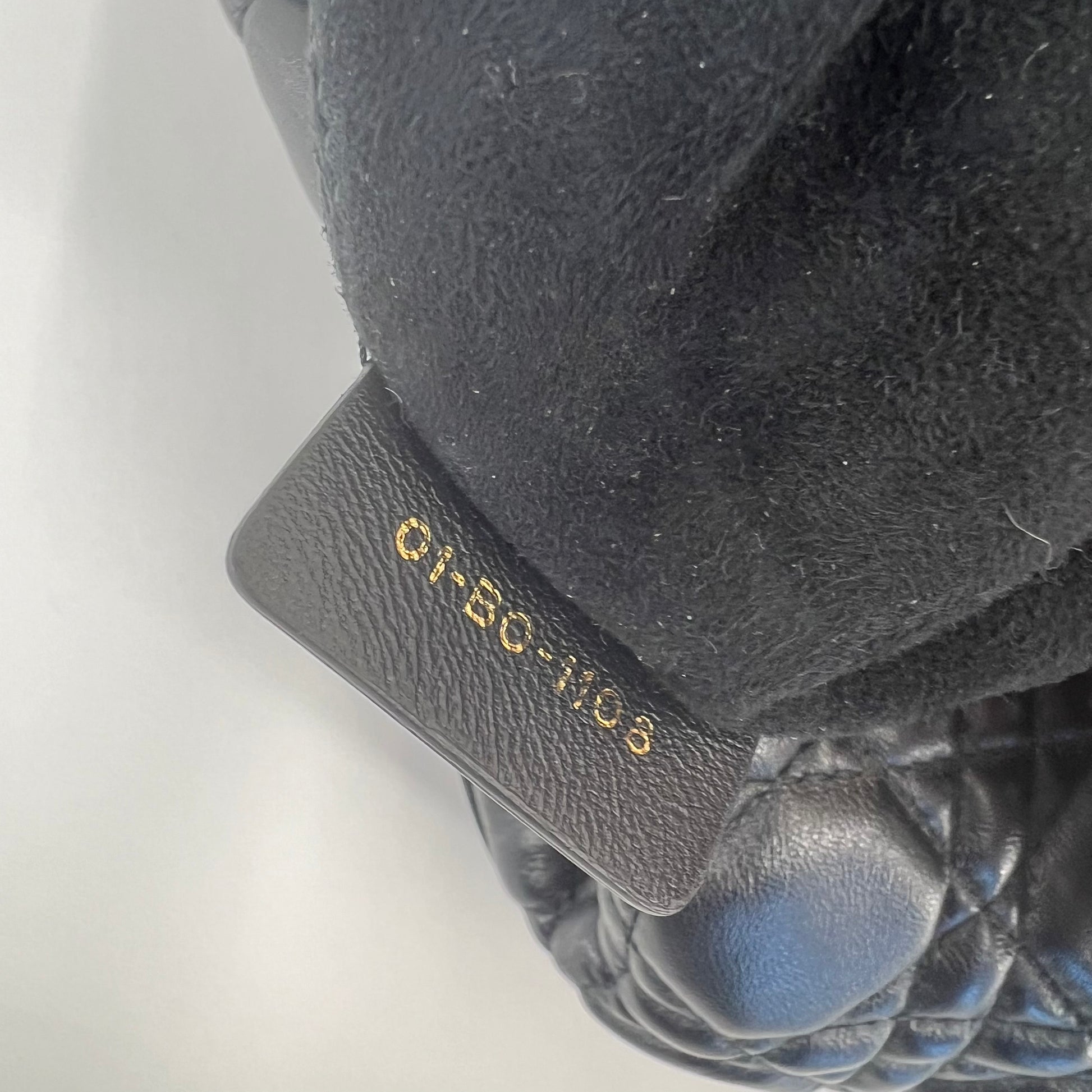 Dior Cannage Drawstring Bucket Bag twins