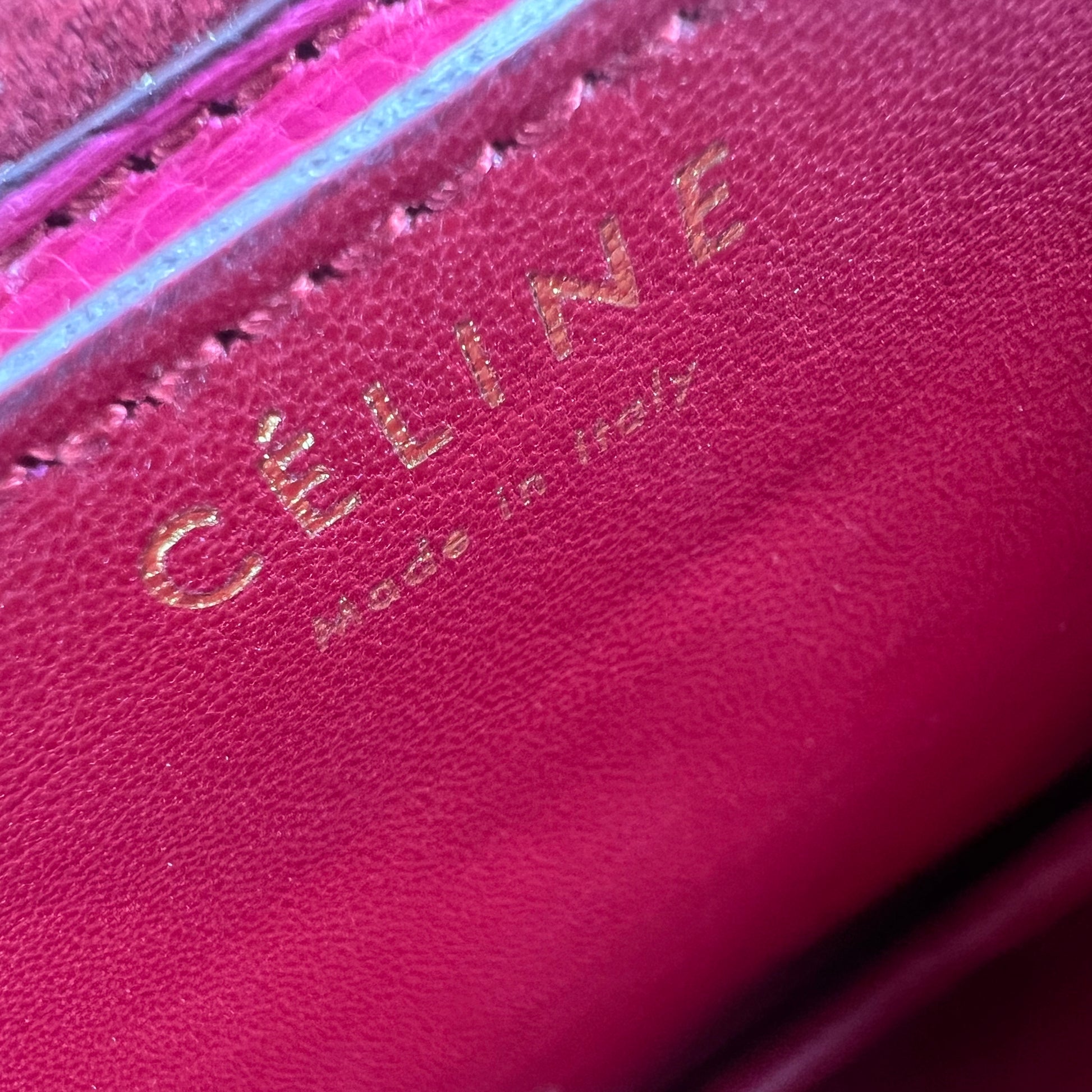 Celine Medium Python Classic Bag twins