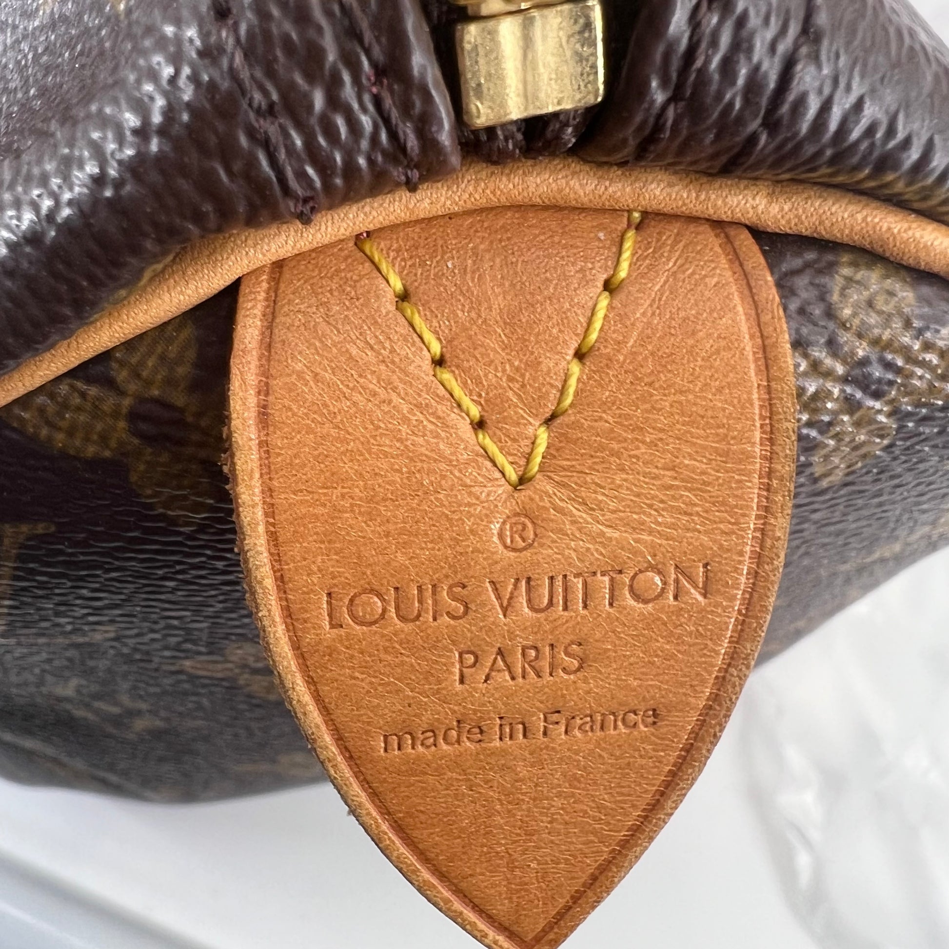 Louis Vuitton Monogram Speedy 30 V Grenade twins