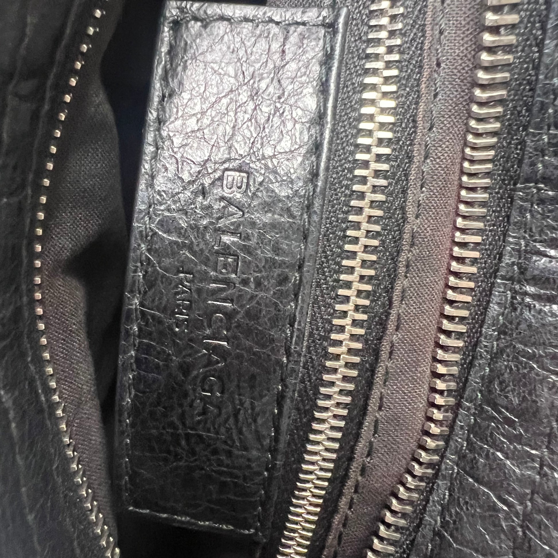 Balenciaga City Classic Studs Bag Leather Mini twins