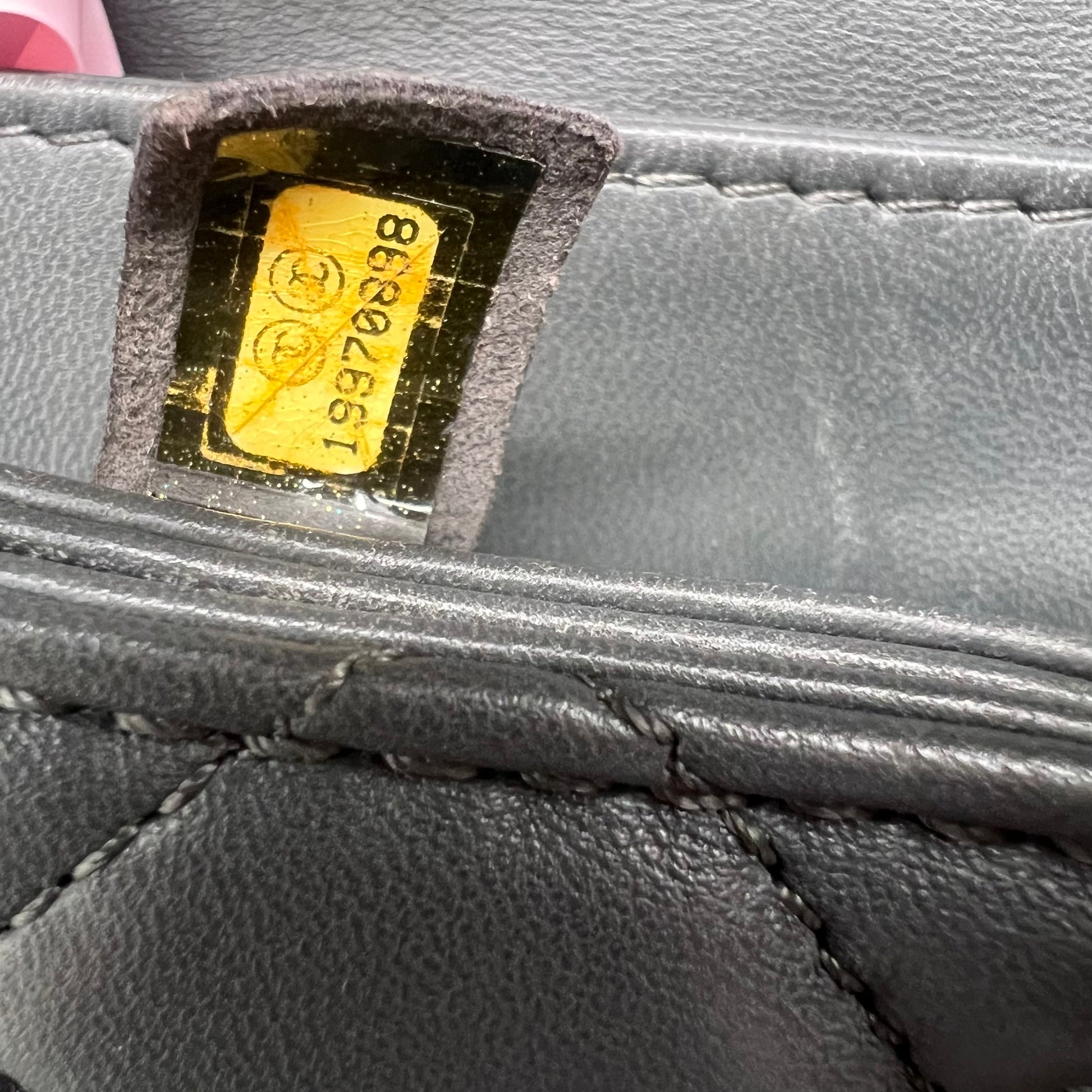 Coco Loop Flap Bag Quilted Lambskin Jumbo twins