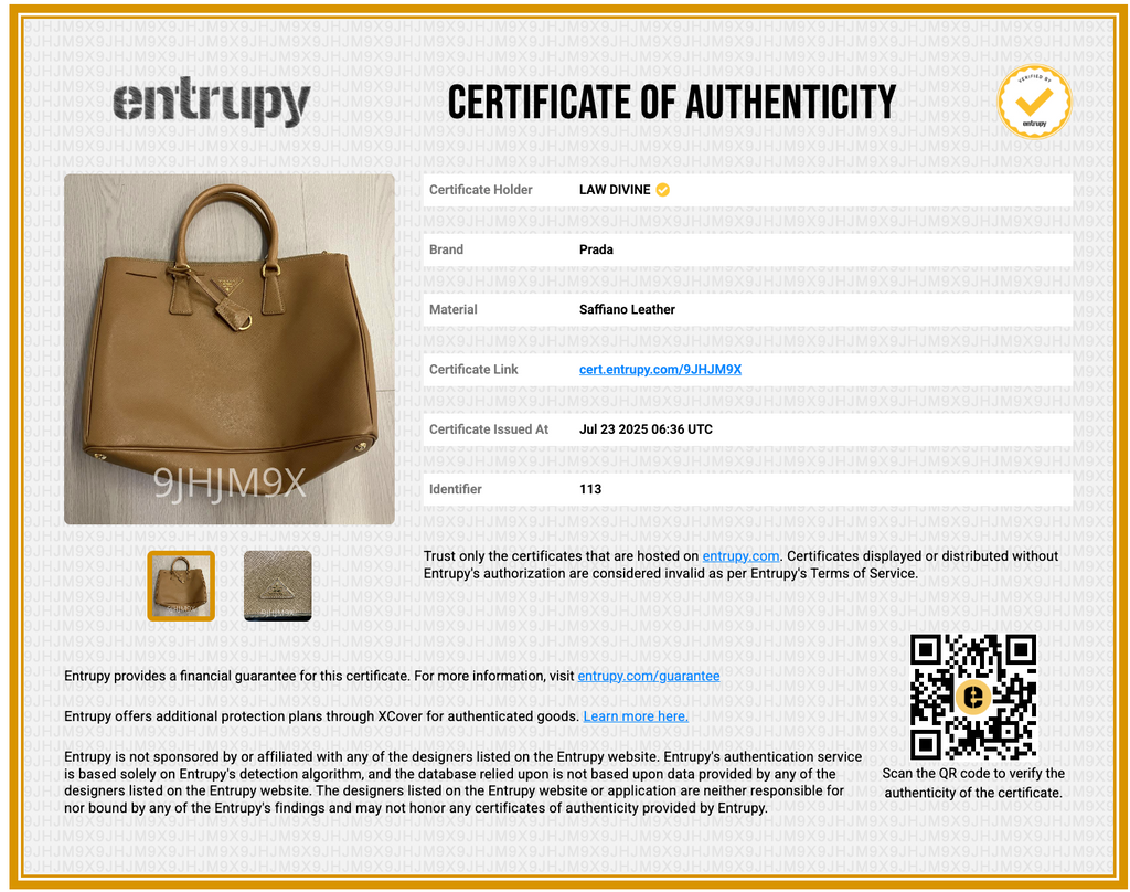 Saffiano Lux Large Double Zip Tote Caramel twins