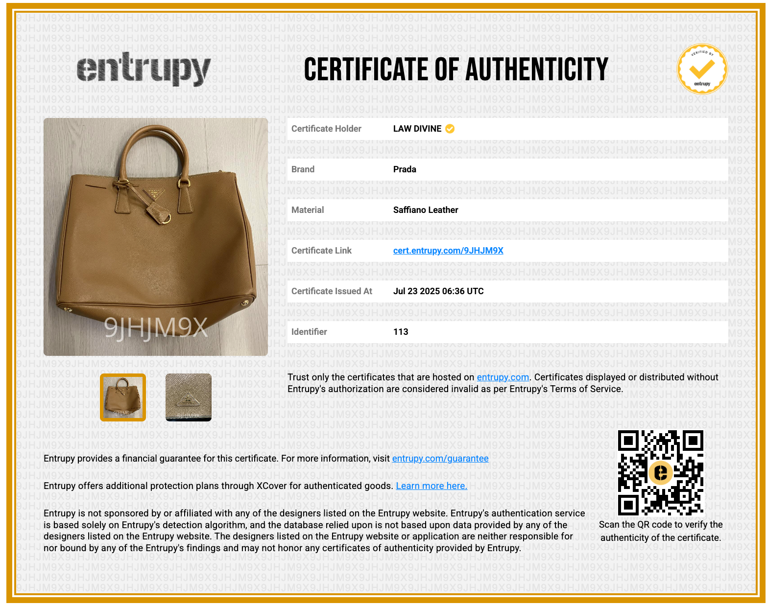 Saffiano Lux Large Double Zip Tote Caramel twins