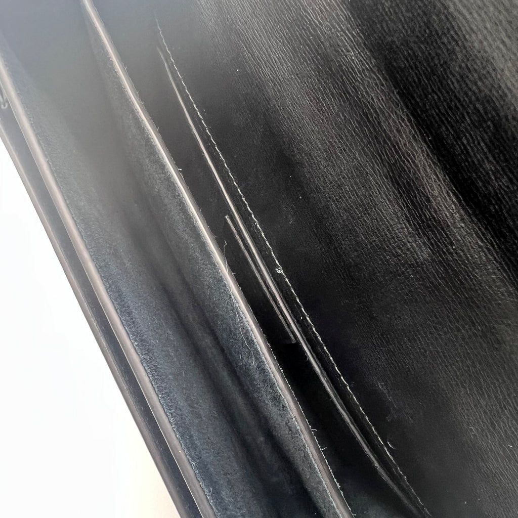 Coated Bark Calfskin Medium Monogram Sunset Black twins