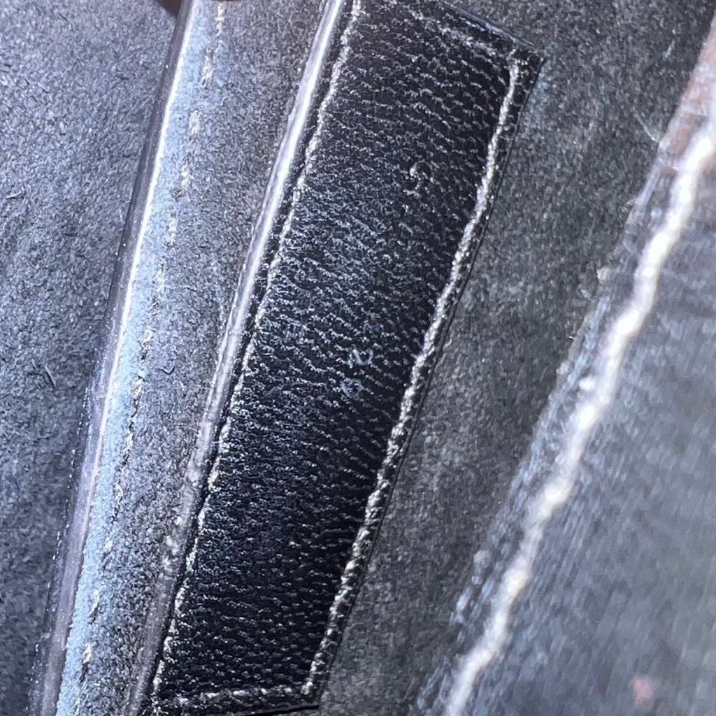 Coated Bark Calfskin Medium Monogram Sunset Black twins