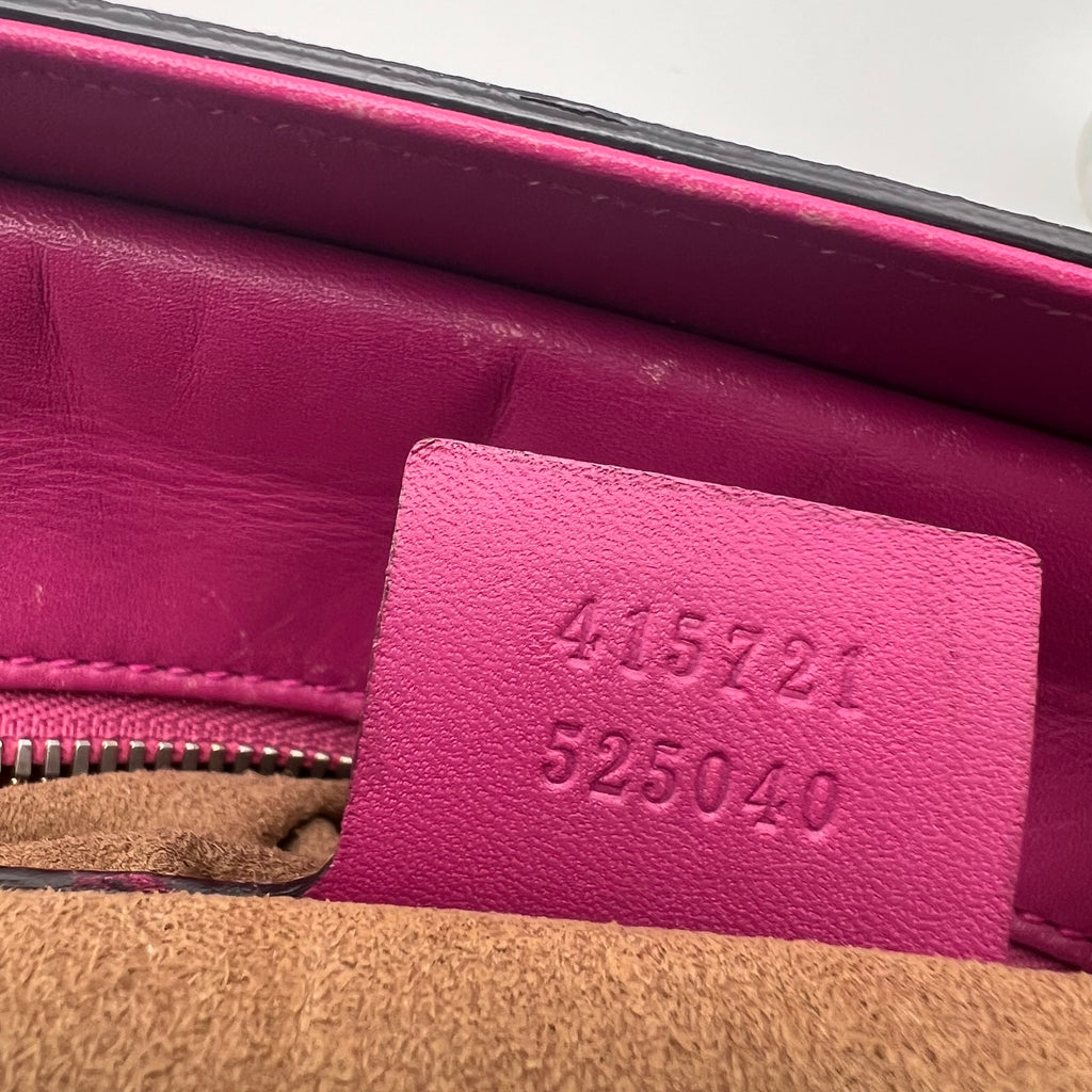 Linea A Zip Tote GG Coated Canvas Medium twins
