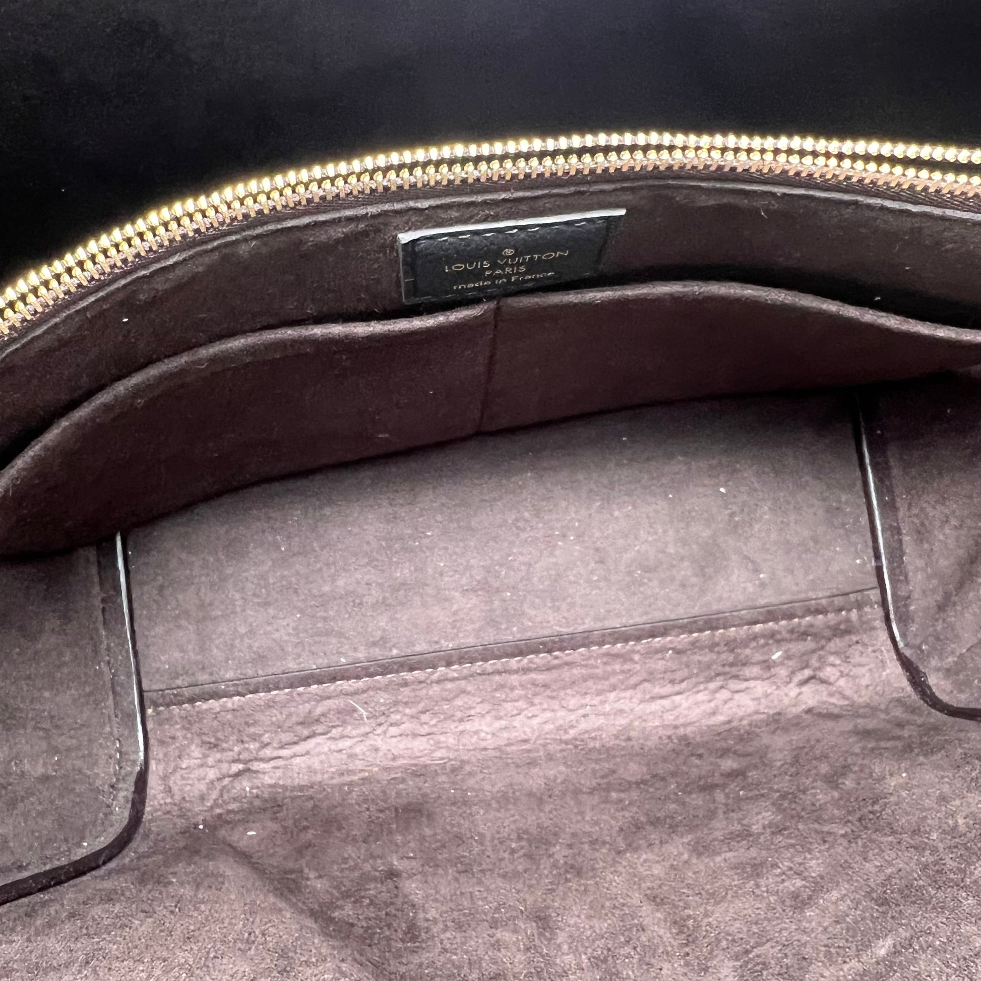 Calfskin Monogram Kimono Tote Black twins