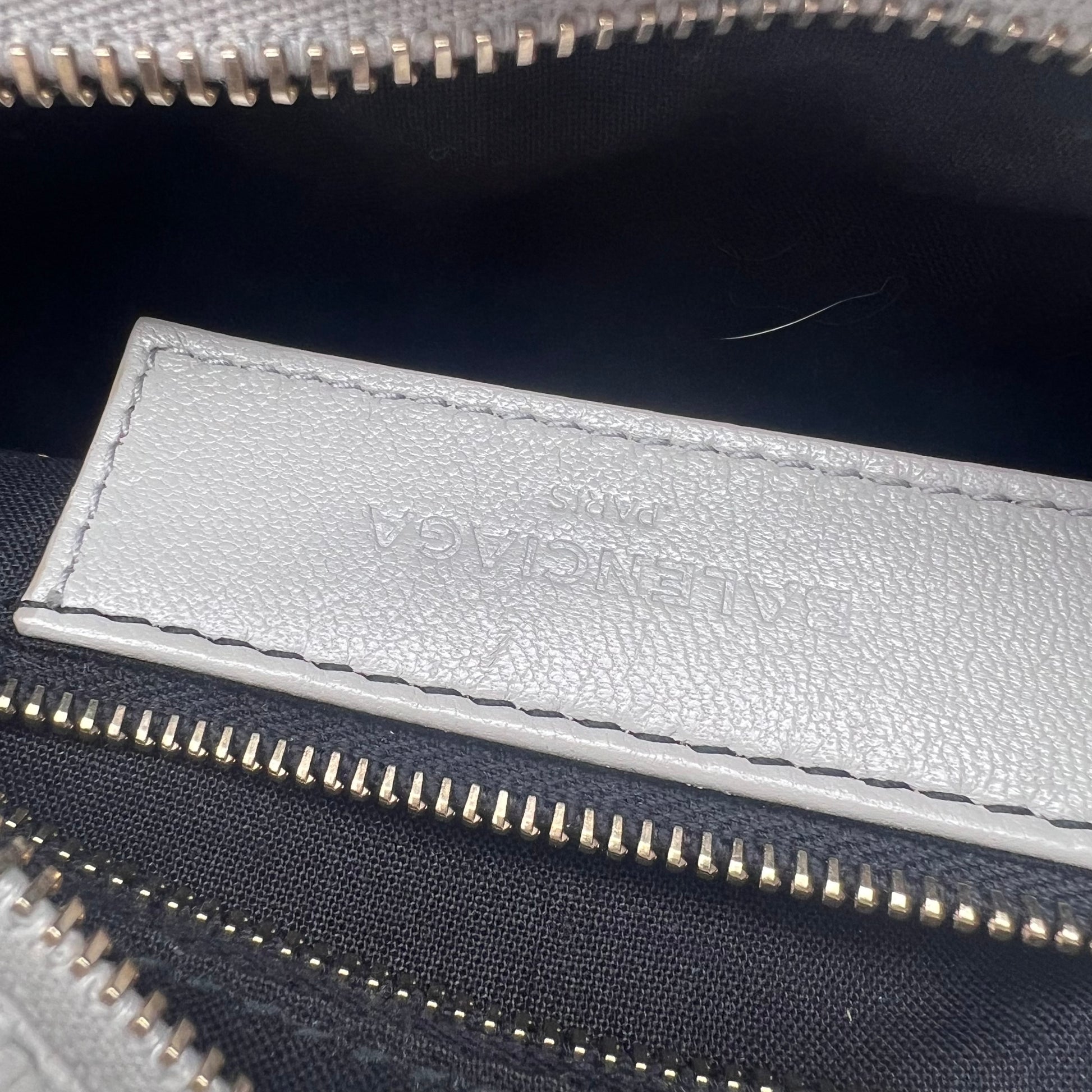 City Classic Metallic Edge Bag Leather Mini twins