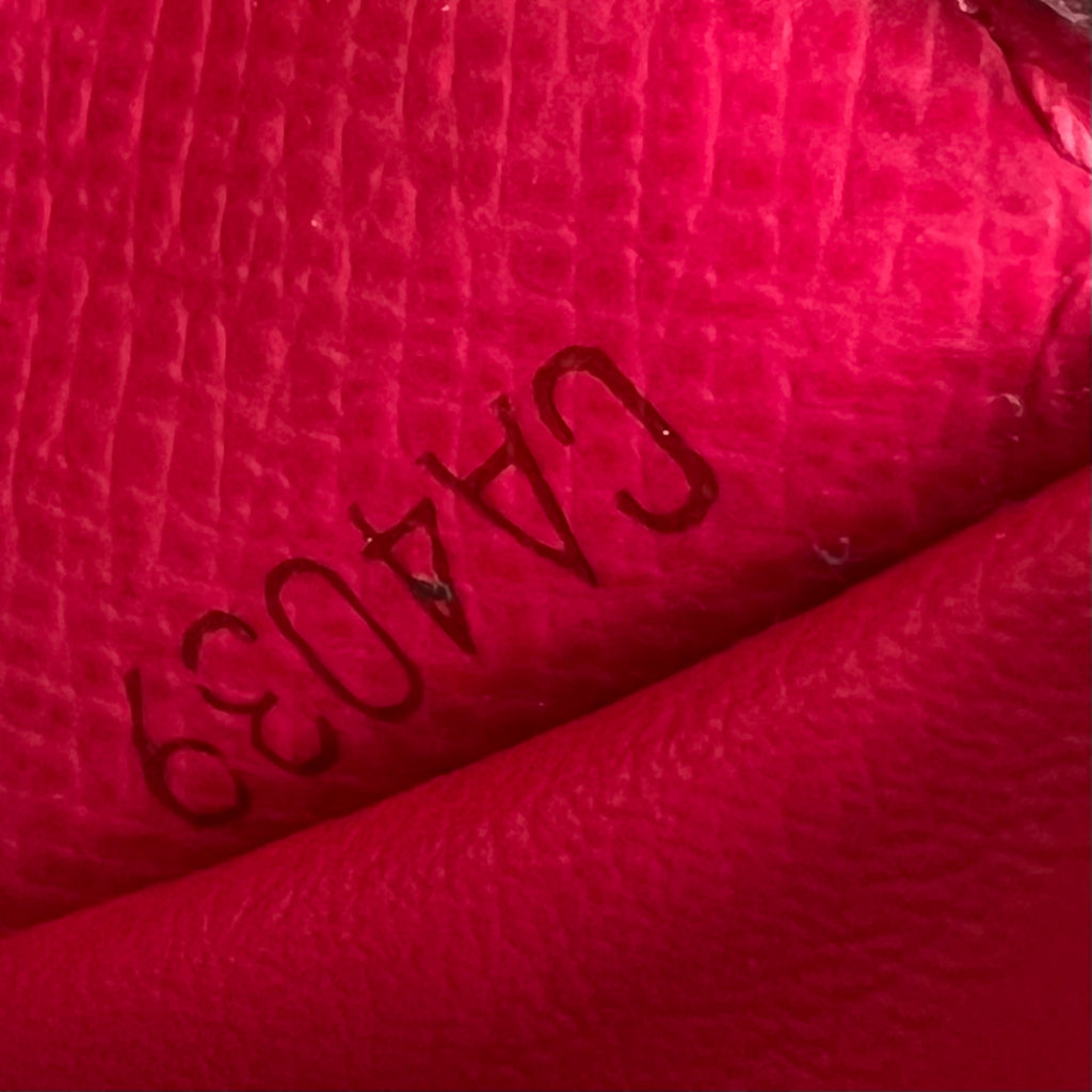 LV X TM Monogram Multicolor Key Pouch Black twins