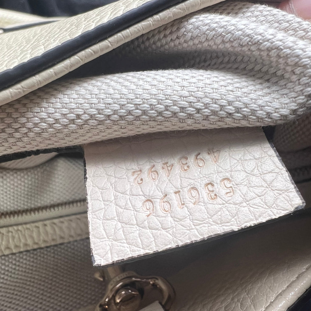 Pebbled Calfskin Medium Soho Chain Shoulder Bag twins