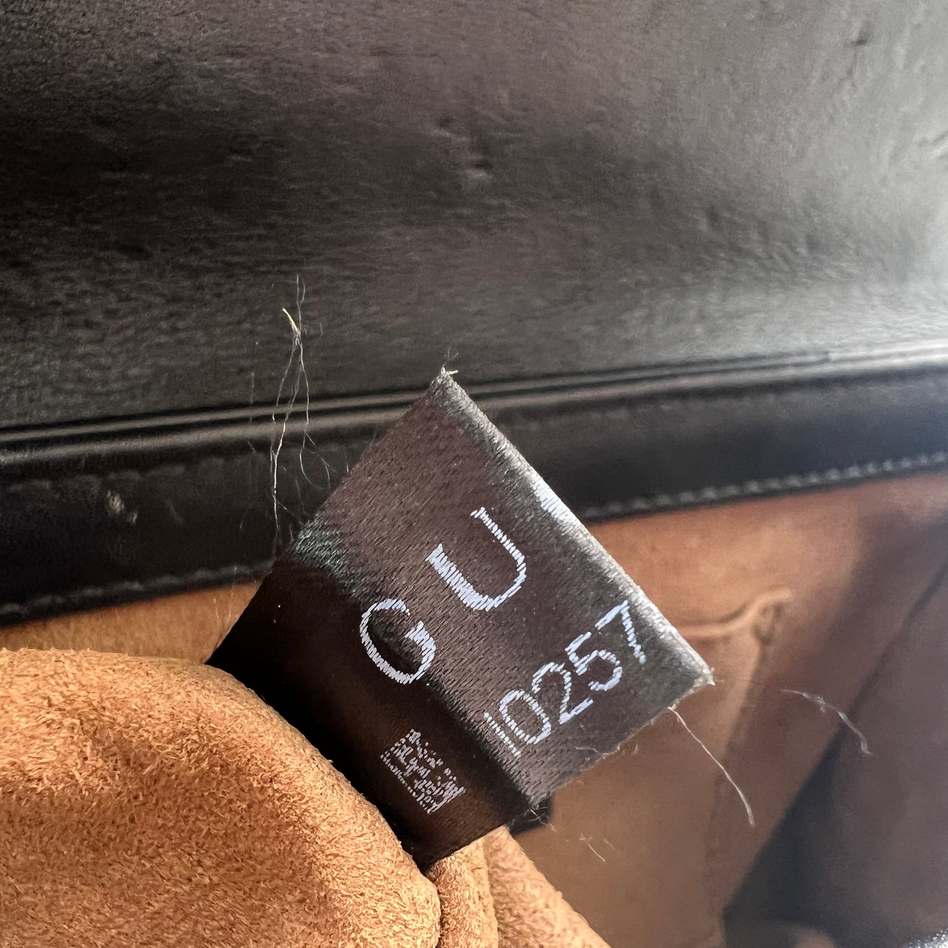 GG Supreme Monogram Calfskin Small Padlock Shoulder Bag twins