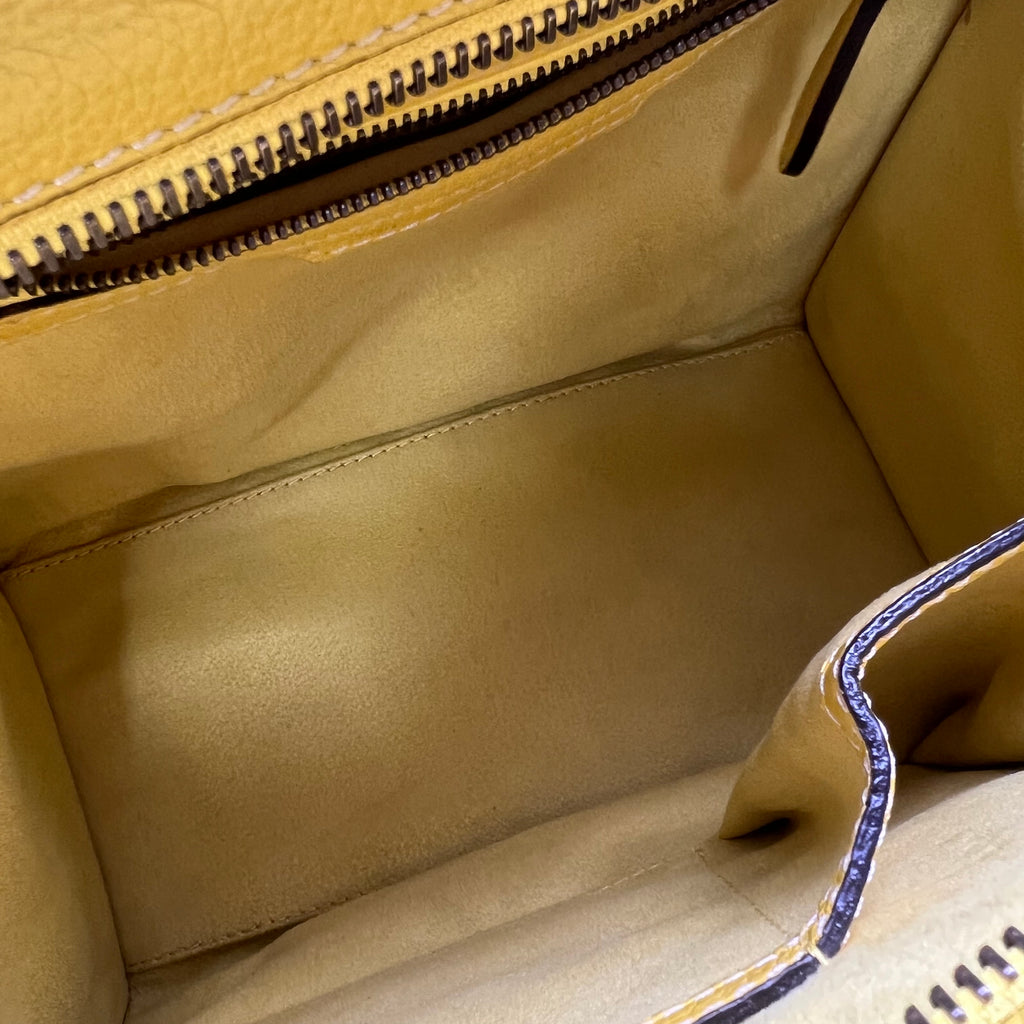 Luggage Bag Grainy Leather Mini twins