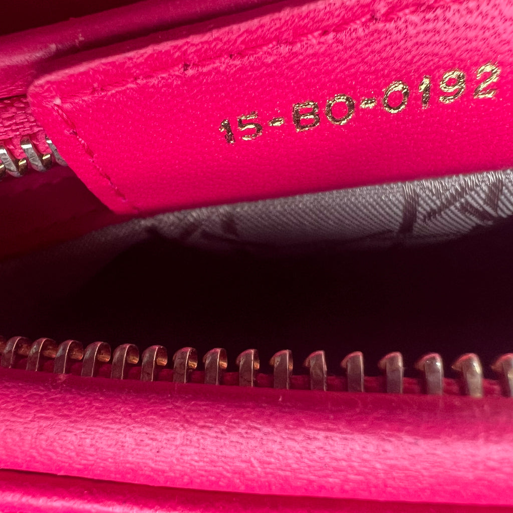 Lady Dior Bag Cannage Quilt Lambskin Medium