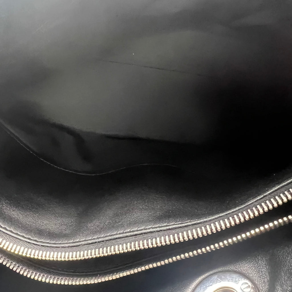 Granville Polochon Handbag Cannage Quilt Leather Medium twins