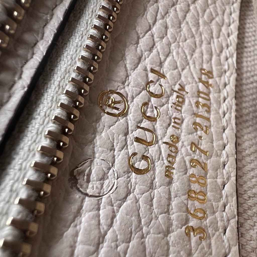 White Mini Swing Satchel twins