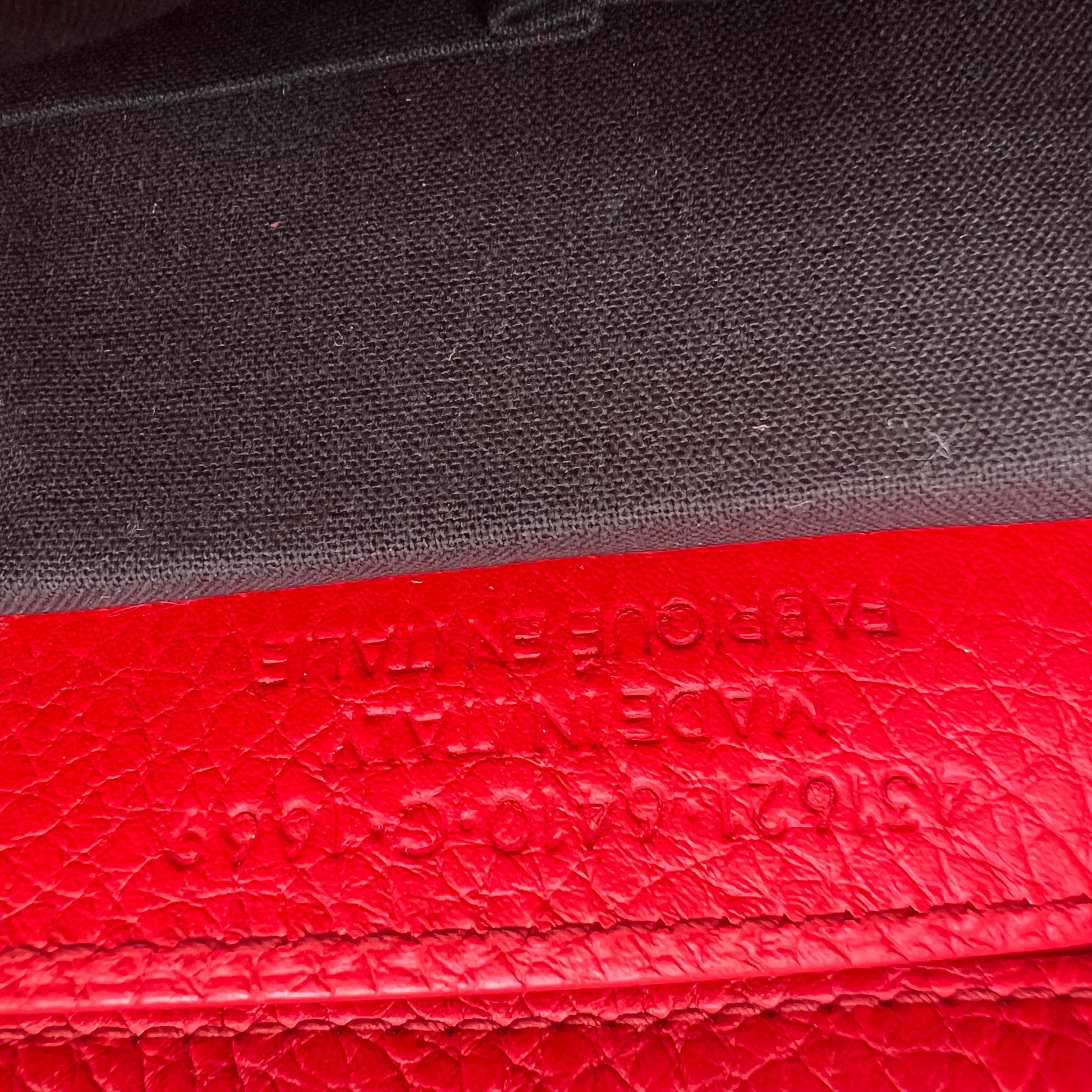 Vibrato Calfskin Classic Silver Hardware S City Rouge Cerise twins