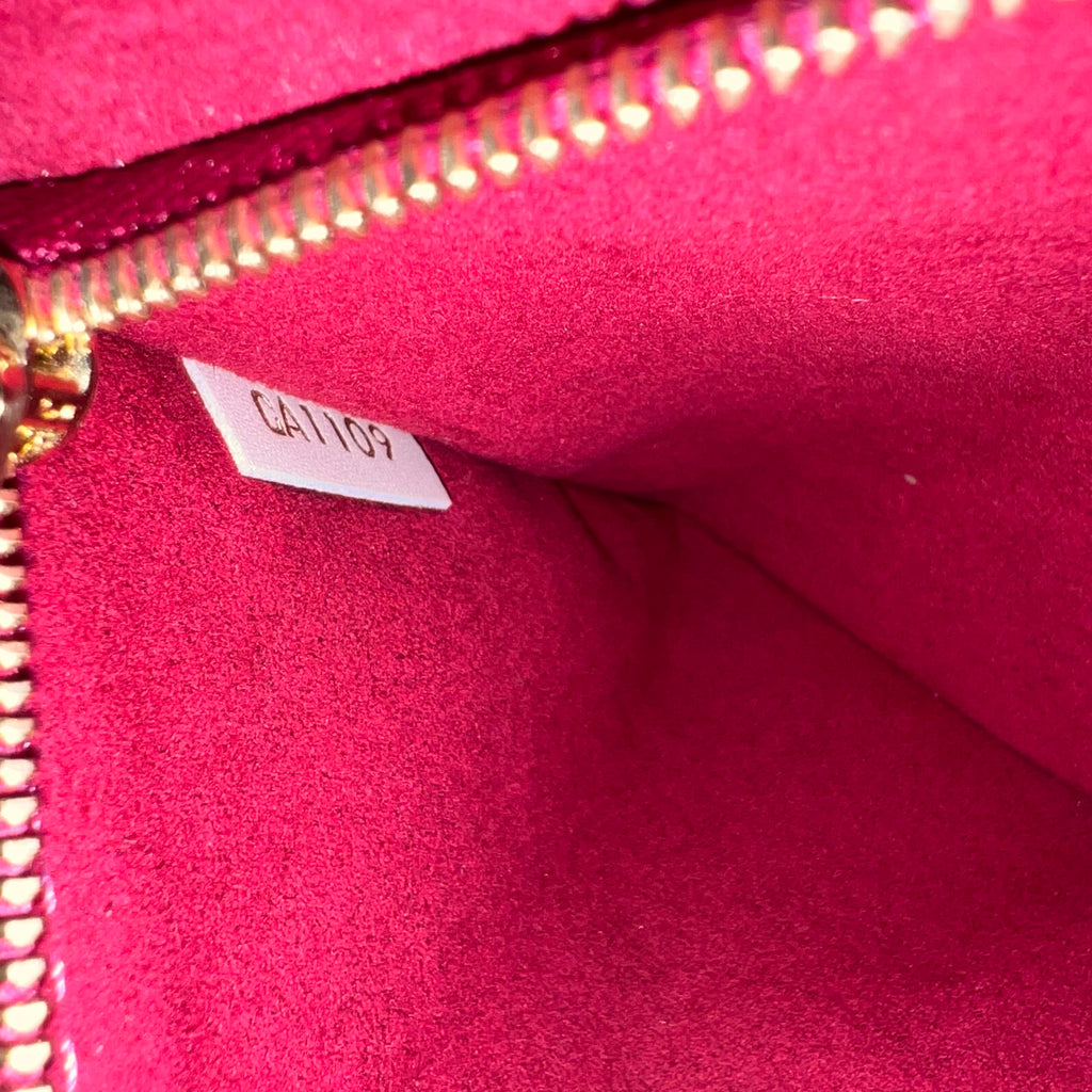 Monogram Calfskin Cluny BB Red twins