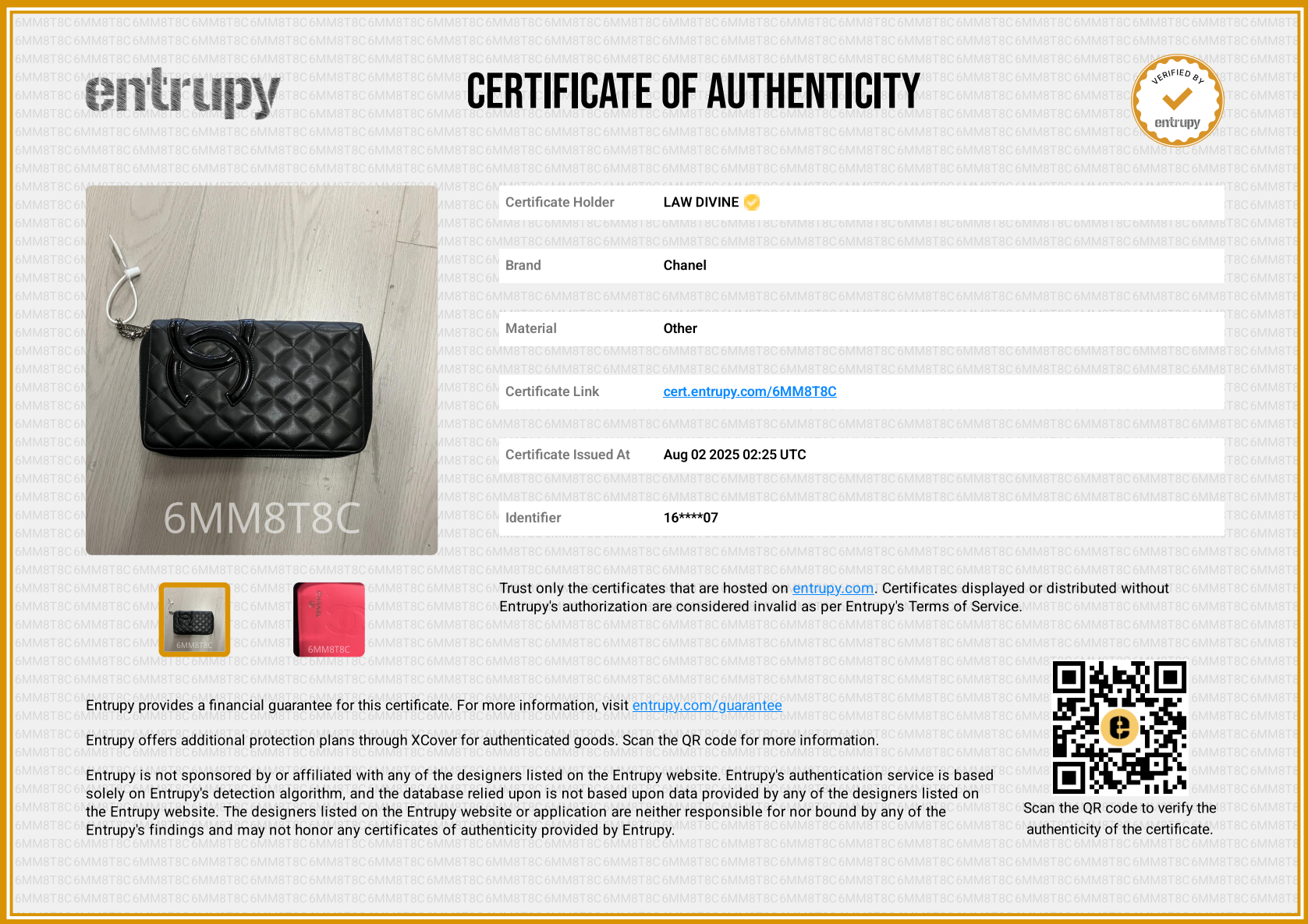 CC Quilted Caviar Zip Around Wallet long wallets