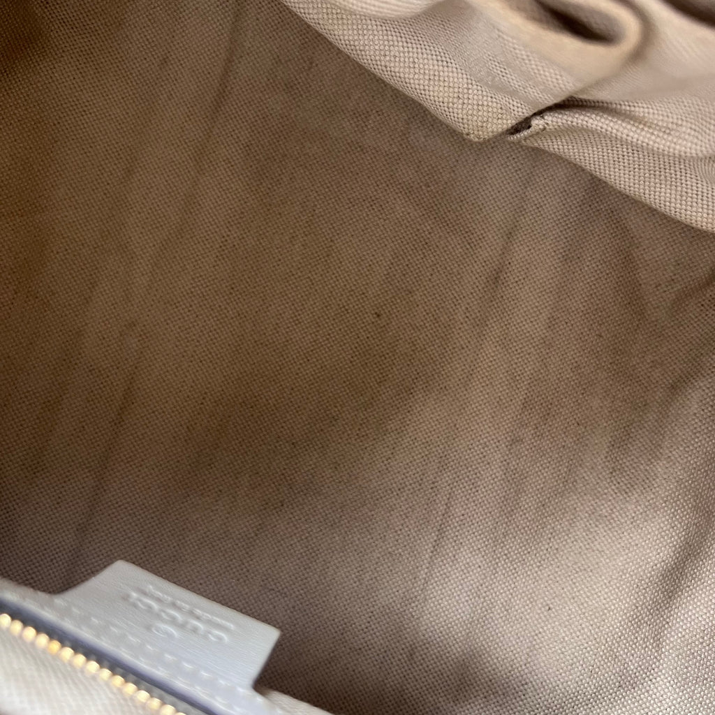 Vintage Web Boston Bag GG Canvas Medium