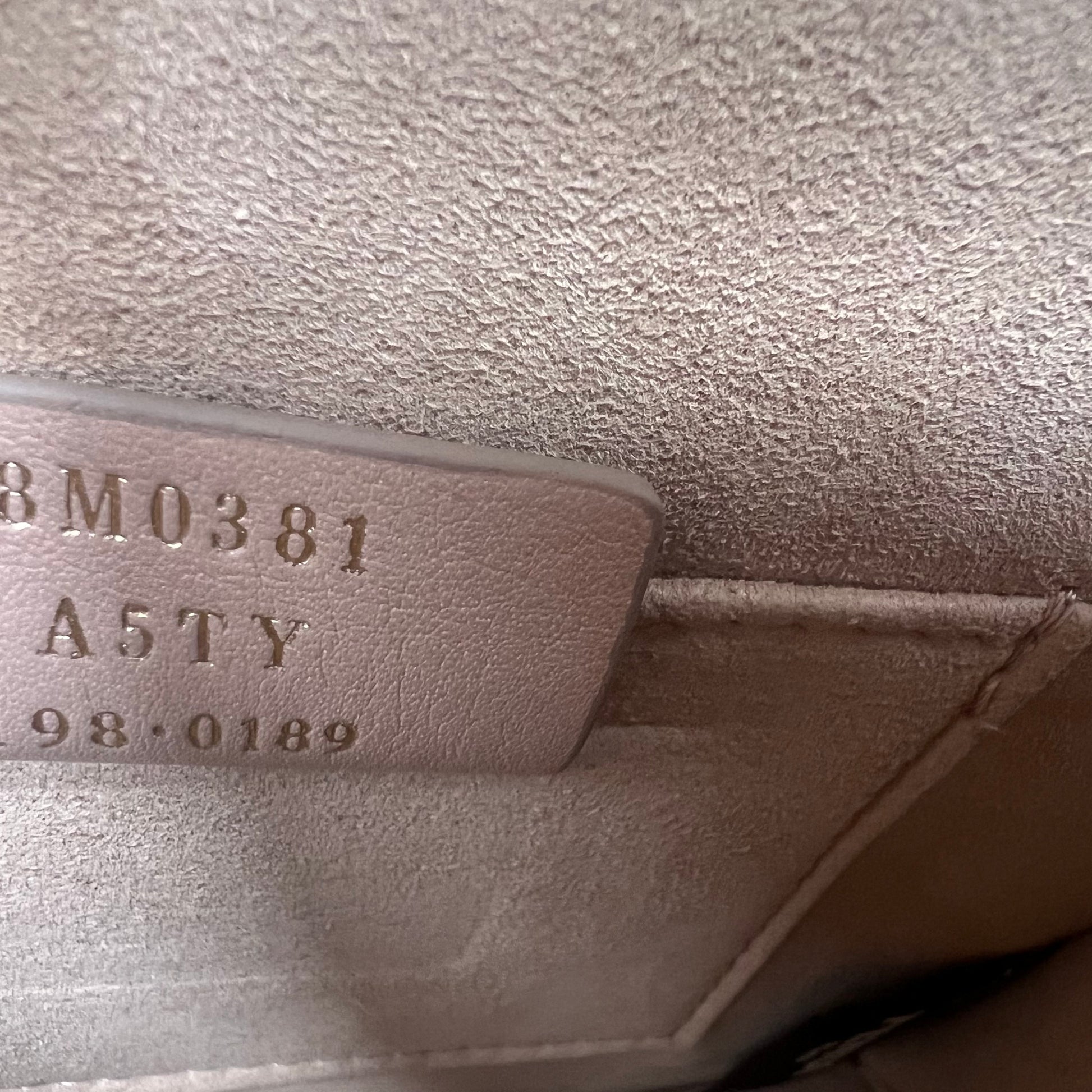 Kan I Bag Zucca Embossed Leather Small