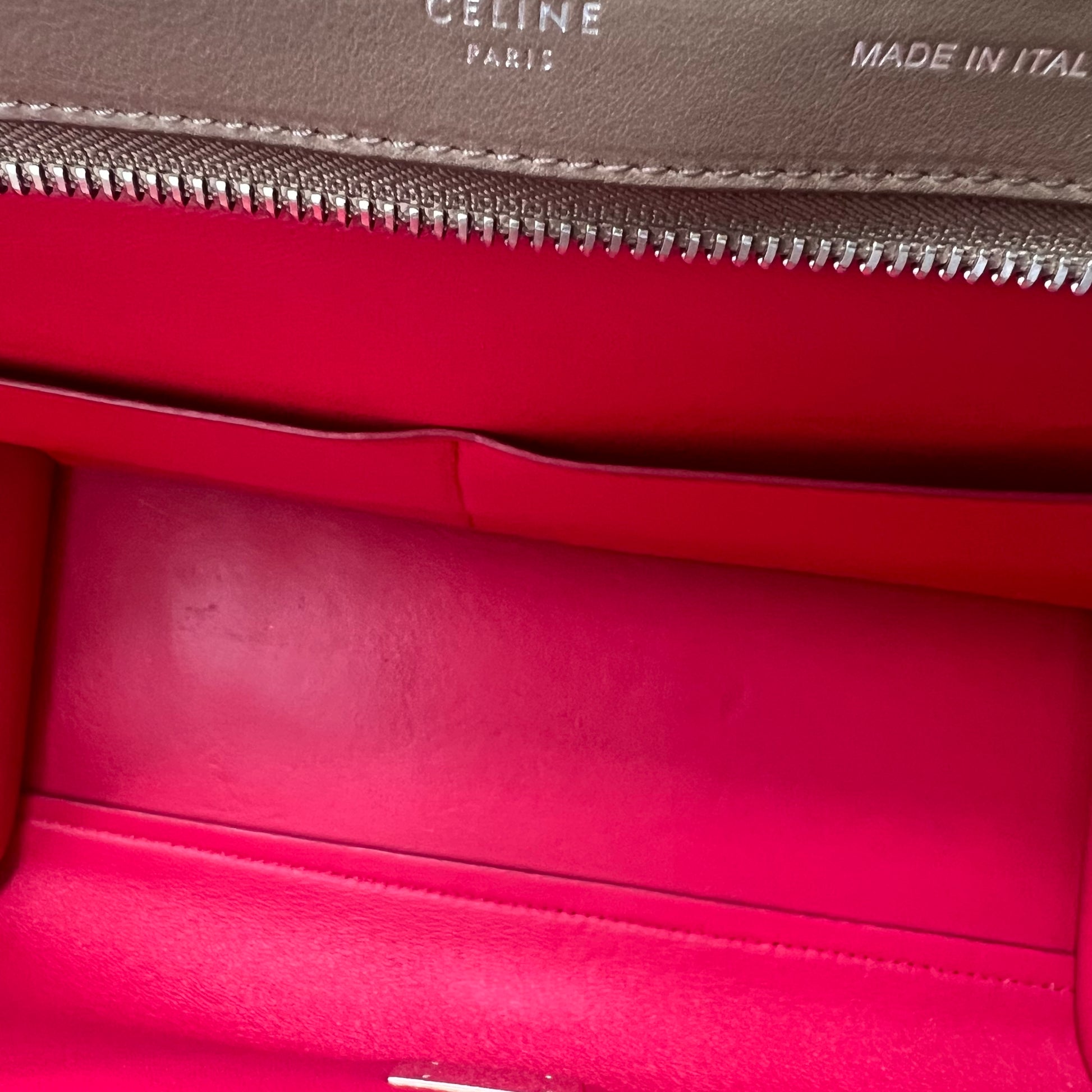 Small Tricolor Trapeze Bag