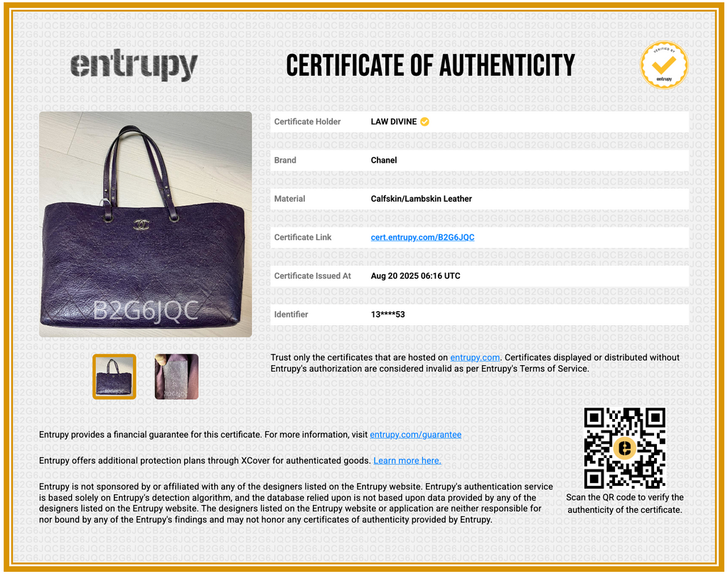 Blue Quilted Glazed Leather On-the-Road XL Tote Bag